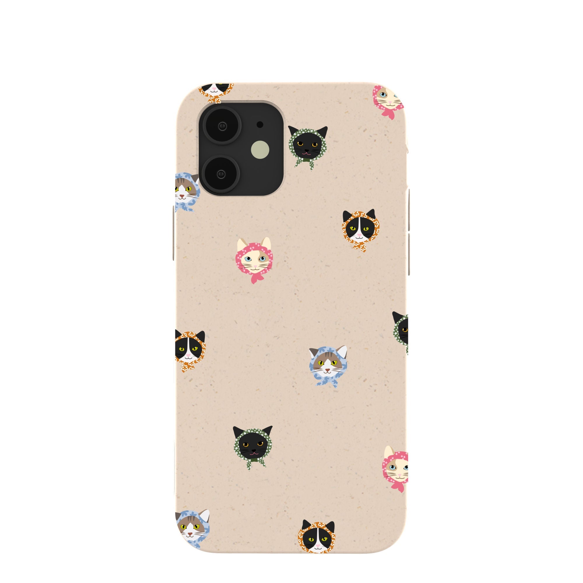 Seashell Cat Couture iPhone 12/ iPhone 12 Pro Case Refurbished - Pela Case refurbished available on Cerqular