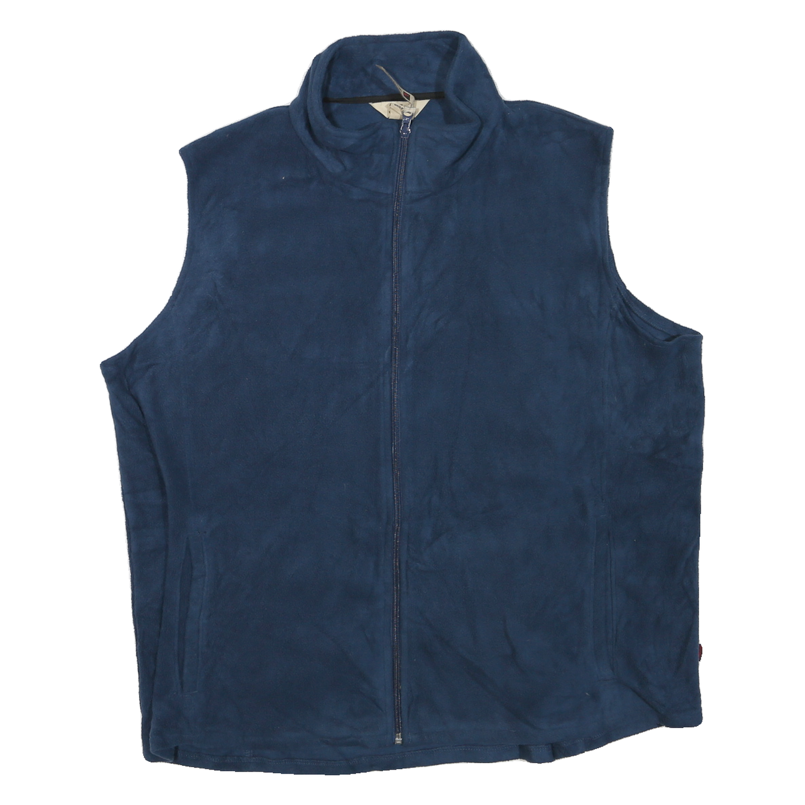 WOOLRICH Womens Blue Sleeveless Jacket XL Polyester Blend Zip Front Plain Refurbished - N/A refurbished available on Cerqular