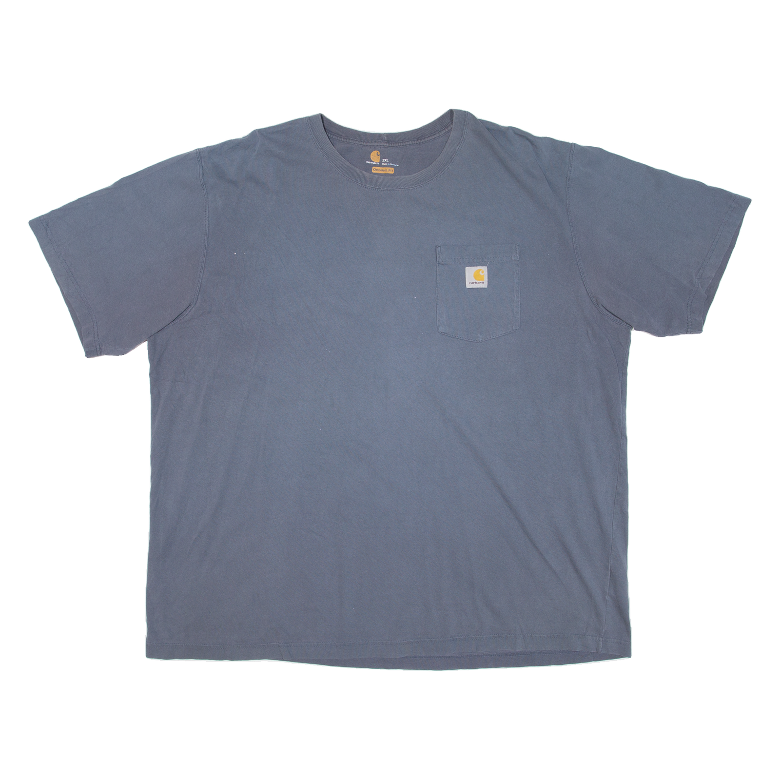 CARHARTT Mens T-Shirt Blue 2XL Refurbished - N/A refurbished available on Cerqular