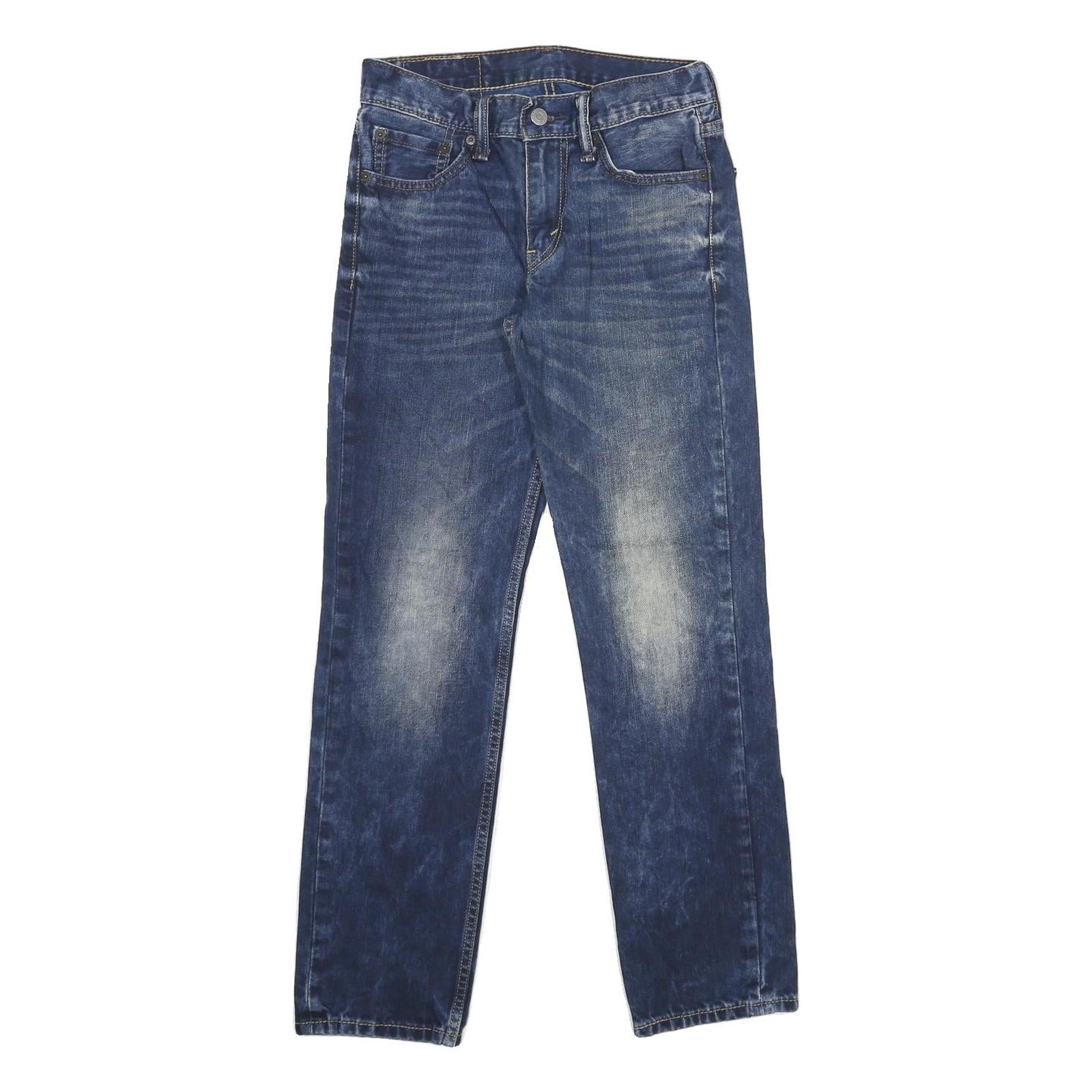 LEVI'S 511 Mens Slim Jeans Blue Denim Medium W28 L30 Zip Closure Refurbished - N/A refurbished available on Cerqular