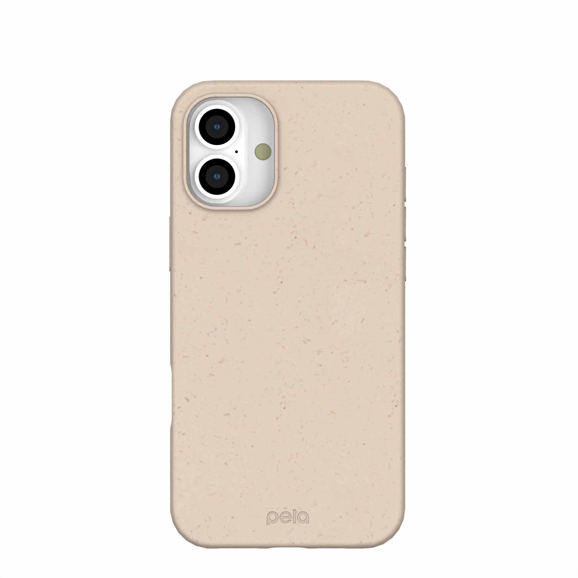 Seashell iPhone 16 Plus Case Refurbished - Pela Case refurbished available on Cerqular