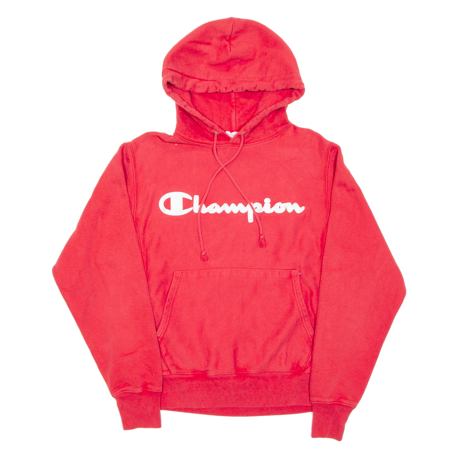 CHAMPION REVERSE WEAVE Mens Red Hoodie S Refurbished - N/A refurbished available on Cerqular