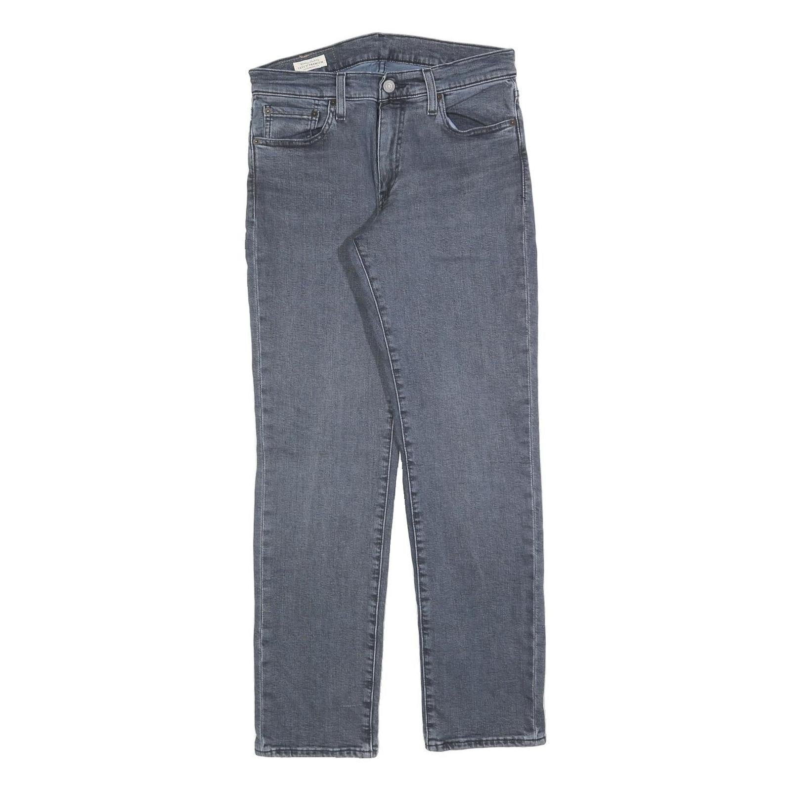 LEVI'S 511 BIG E Mens Jeans Grey Slim Straight Denim W29 L30 Vintage Style Refurbished - N/A refurbished available on Cerqular