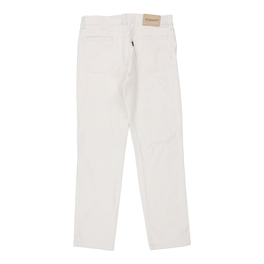 Jeckerson Jeans - 34W 30L White Cotton Refurbished - Thrifted (note: this is a term often used to describe second- refurbished available on Cerqular