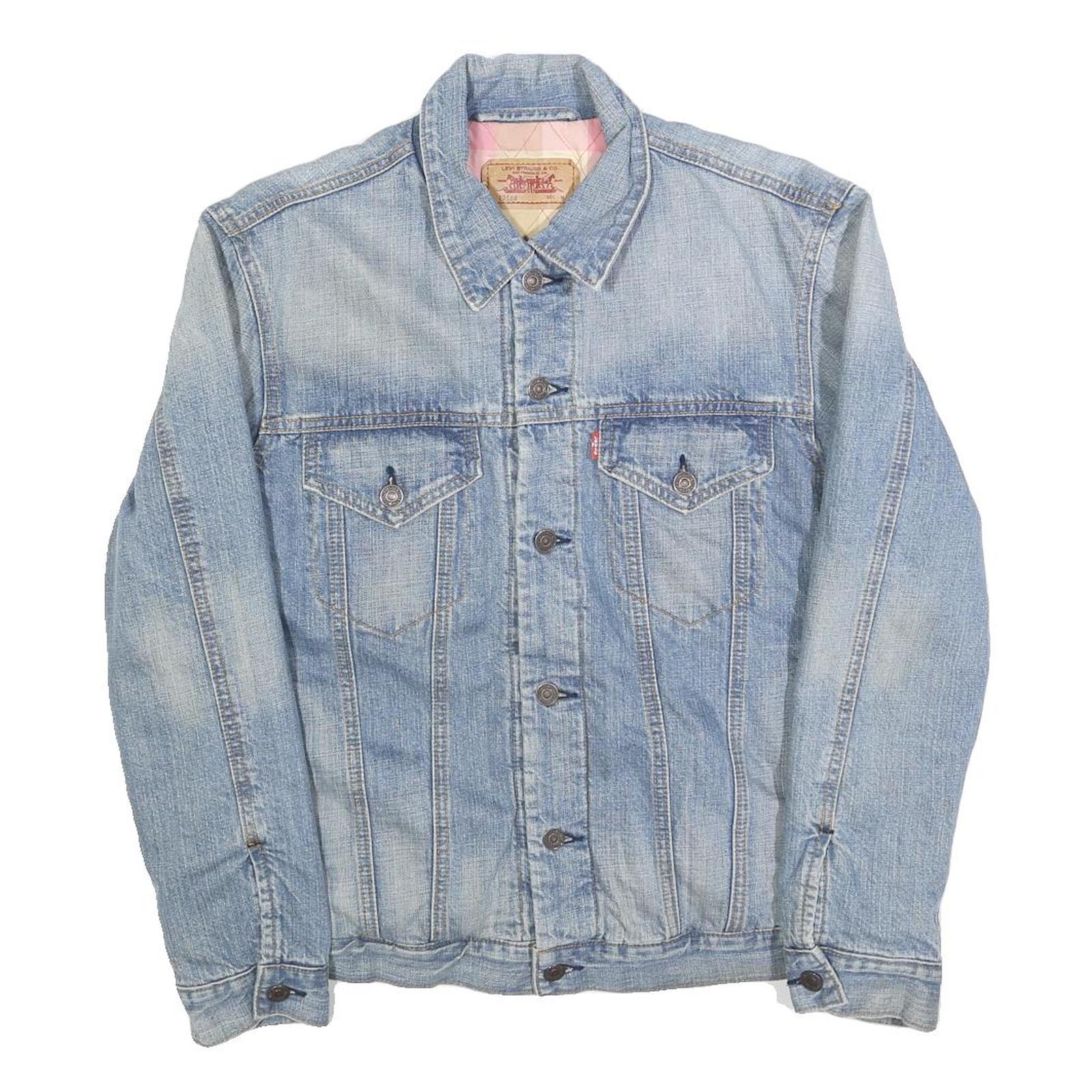 Buy LEVI'S Mens Blue Denim Cotton Button Jacket M Classic Casual Outerwear Refurbished - $61.09 LEVI'S Mens Blue Denim Cotton Button Jacket M Classic Casual Outerwear Refurbished - N/A refurbished available on Cerqular