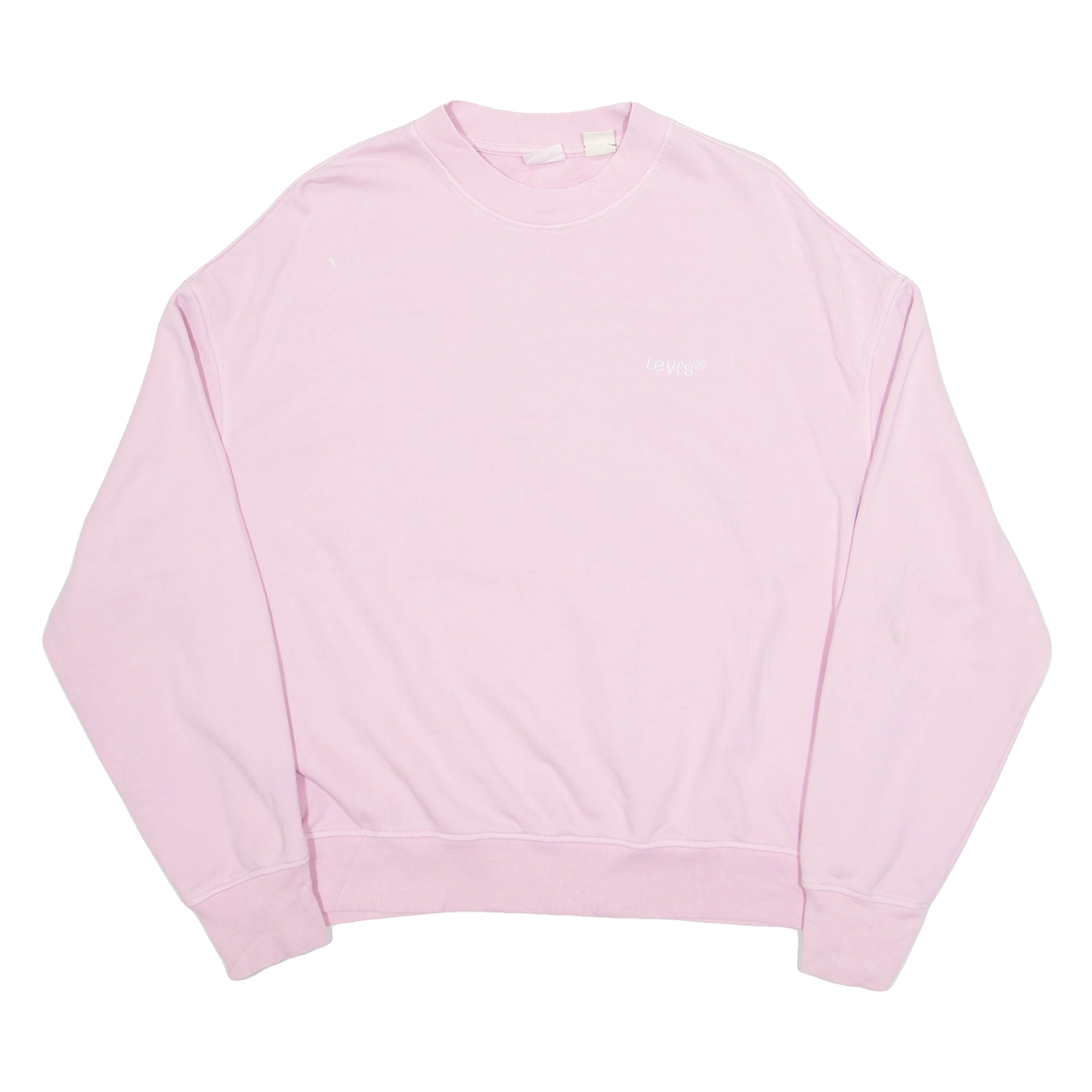 LEVI'S Oversized Womens Sweatshirt Pink XS Refurbished - N/A refurbished available on Cerqular