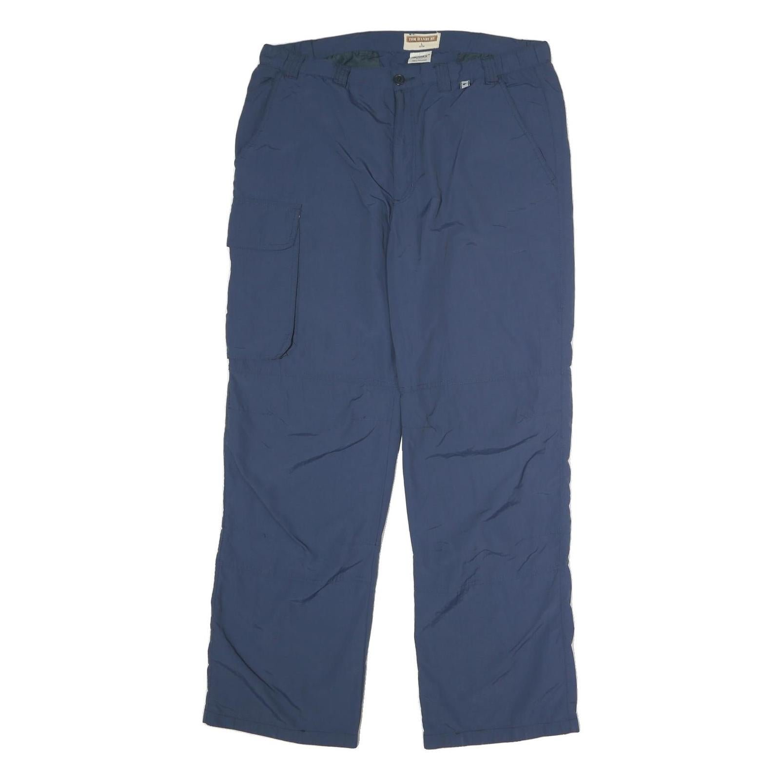 Buy TOM HANBURY Mens Regular Blue Cotton Blend Zip Trousers W36 L31 Casual Cargo Refurbished - $23.39 TOM HANBURY Mens Regular Blue Cotton Blend Zip Trousers W36 L31 Casual Cargo Refurbished - N/A refurbished available on Cerqular