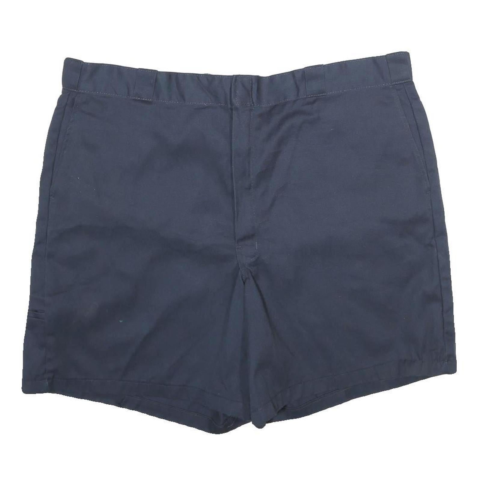 DICKIES Mens Shorts Navy Blue Casual Classic 2XL W44 Polyester Blend Refurbished - N/A refurbished available on Cerqular