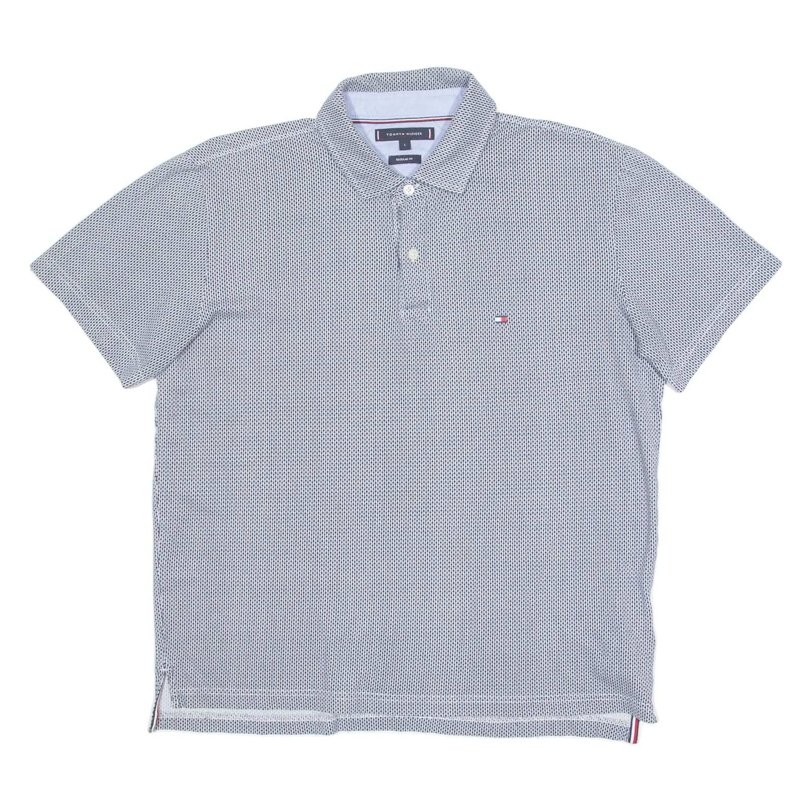 Buy TOMMY HILFIGER Mens Polo Shirt Black Geometric L Refurbished - $25.99 TOMMY HILFIGER Mens Polo Shirt Black Geometric L Refurbished - N/A refurbished available on Cerqular