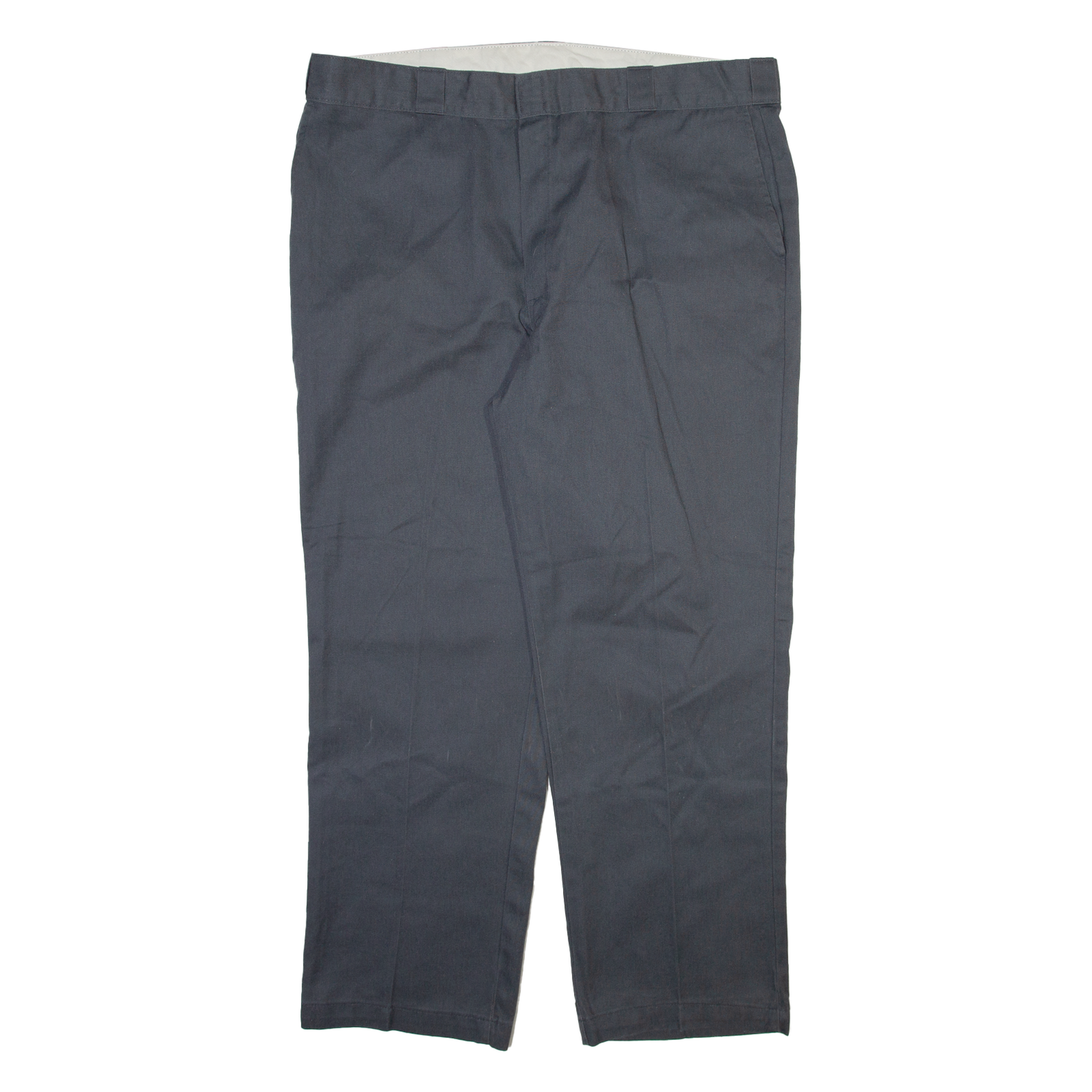 DICKIES Mens Trousers Grey Regular Straight W42 L30 Refurbished - N/A refurbished available on Cerqular