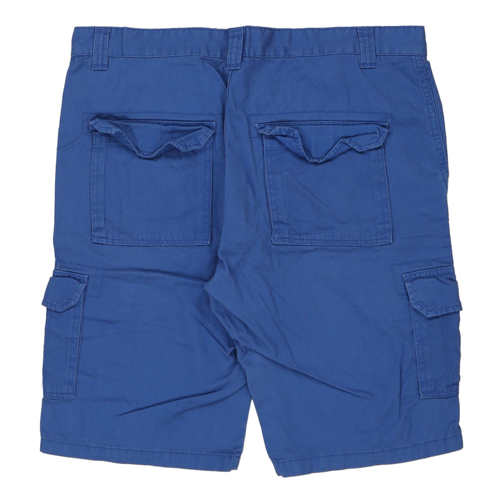 Ovs Cargo Shorts - 36W 12L Blue Cotton Refurbished - Thrifted (note: this is a term often used to describe second- refurbished available on Cerqular