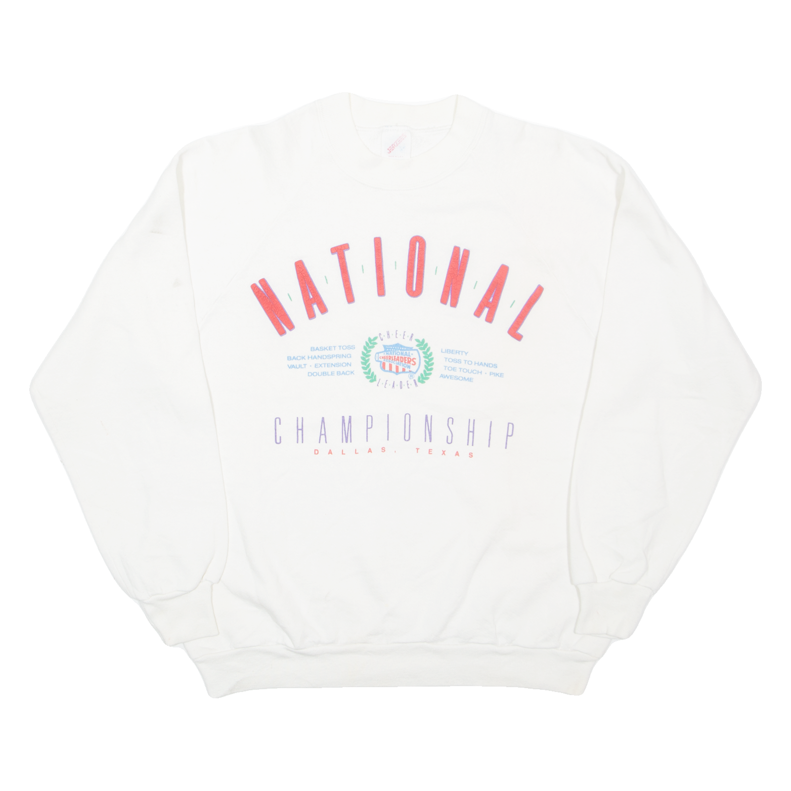 JERZEES National Championship Mens Sweatshirt White USA L Refurbished - N/A refurbished available on Cerqular