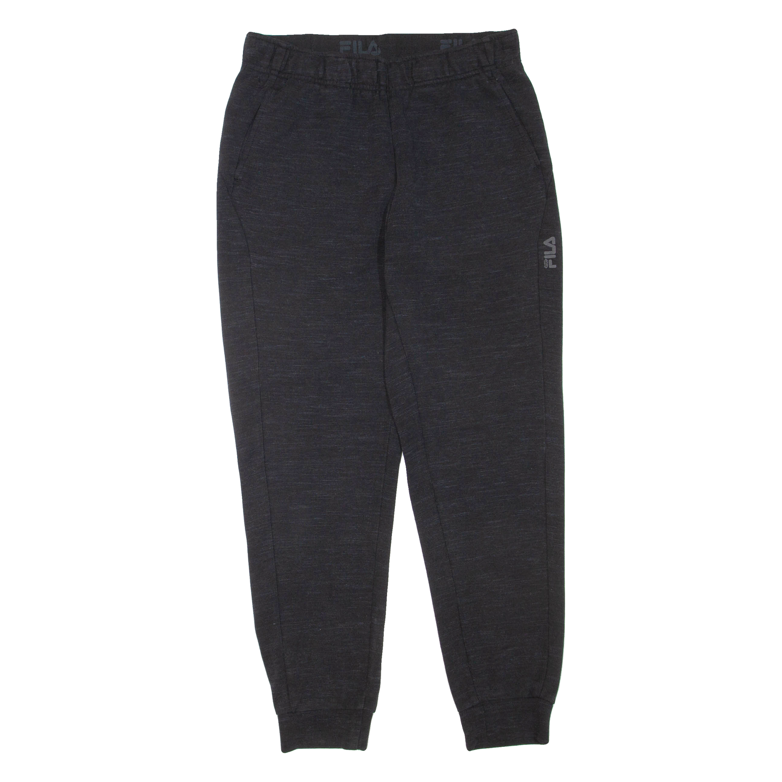 FILA Mens Joggers Black Tapered S W30 L28 Refurbished - N/A refurbished available on Cerqular