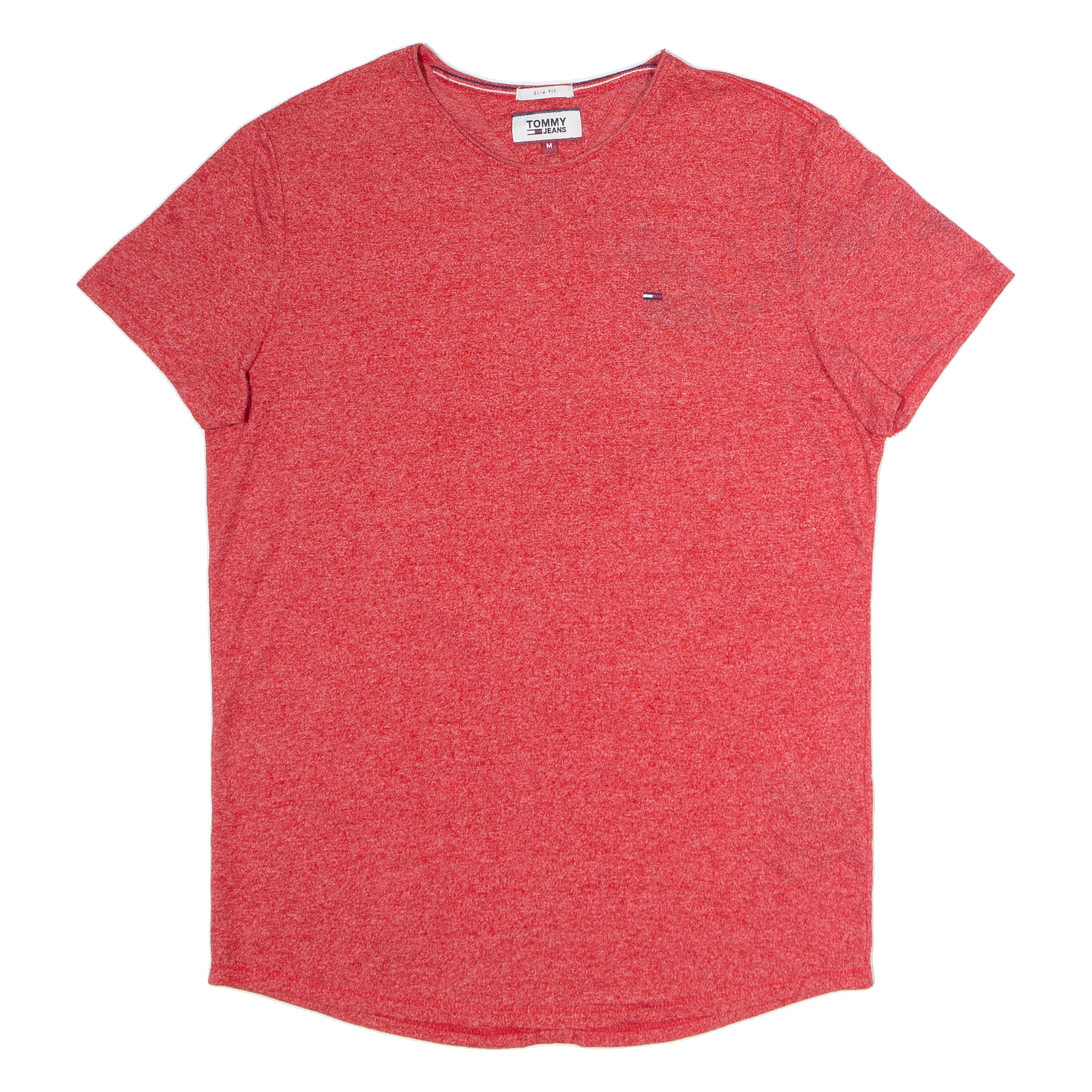 TOMMY JEANS Slim Fit Mens T-Shirt Red M Refurbished - N/A refurbished available on Cerqular
