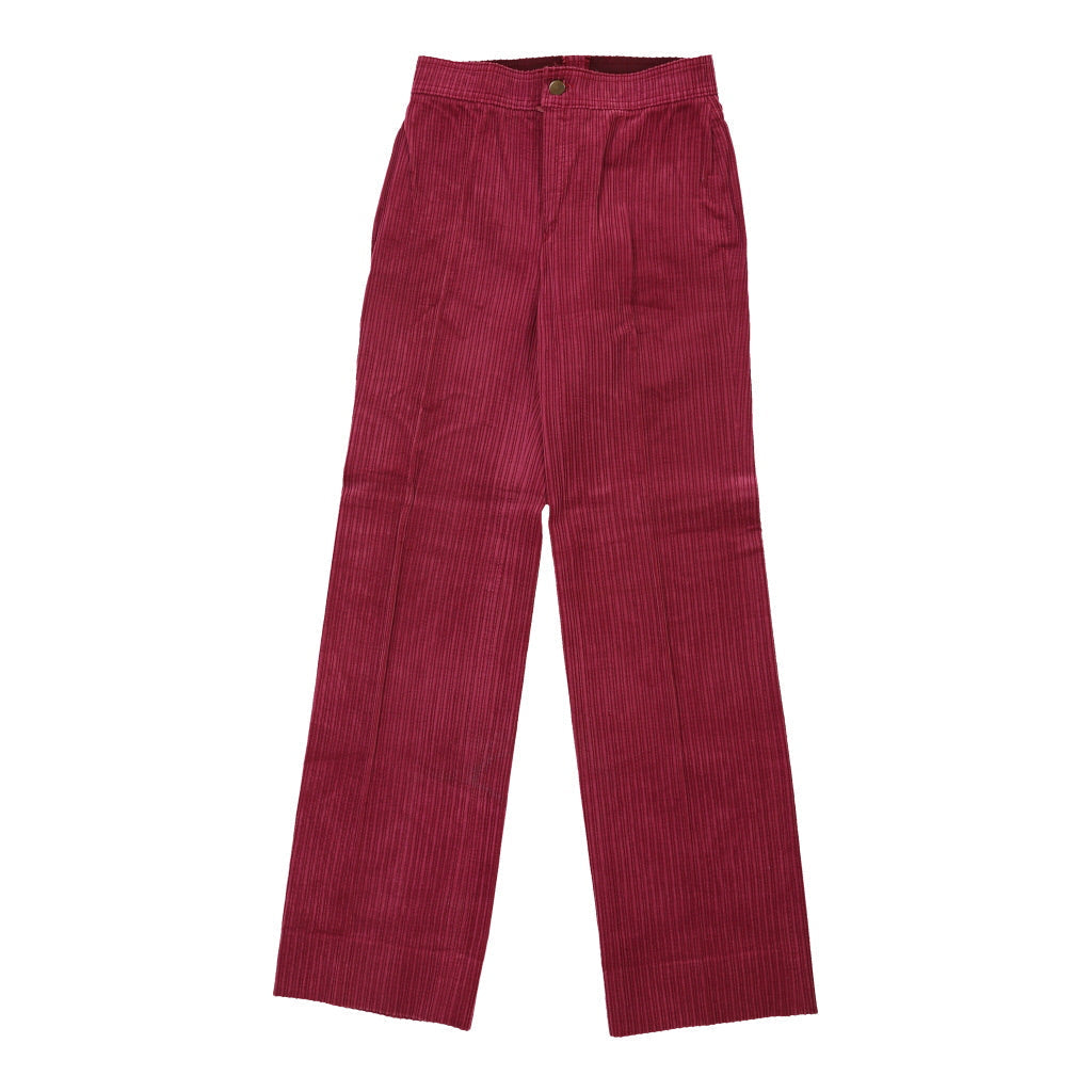 Colmar Cord Trousers - 26W UK 6 Pink Cotton Refurbished - Thrifted (note: this is a term often used to describe second- refurbished available on Cerqular
