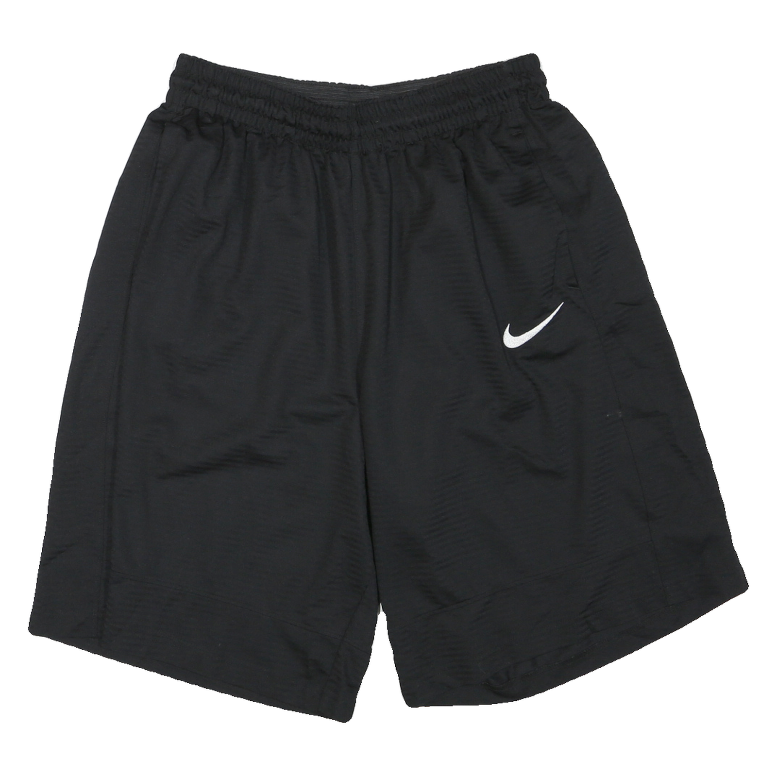 NIKE Mens Black Sports Shorts L W28 Lightweight Polyester Blend Gym Wear Refurbished - N/A refurbished available on Cerqular