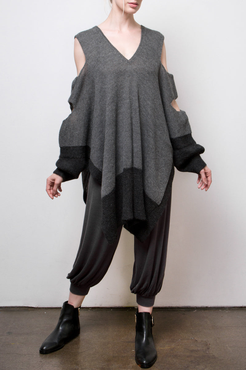 Pamela Hand-Loomed Alpaca Slash Tunic | Size: one size Refurbished - N/A (Note: There is no well-known brand called "AR refurbished available on Cerqular