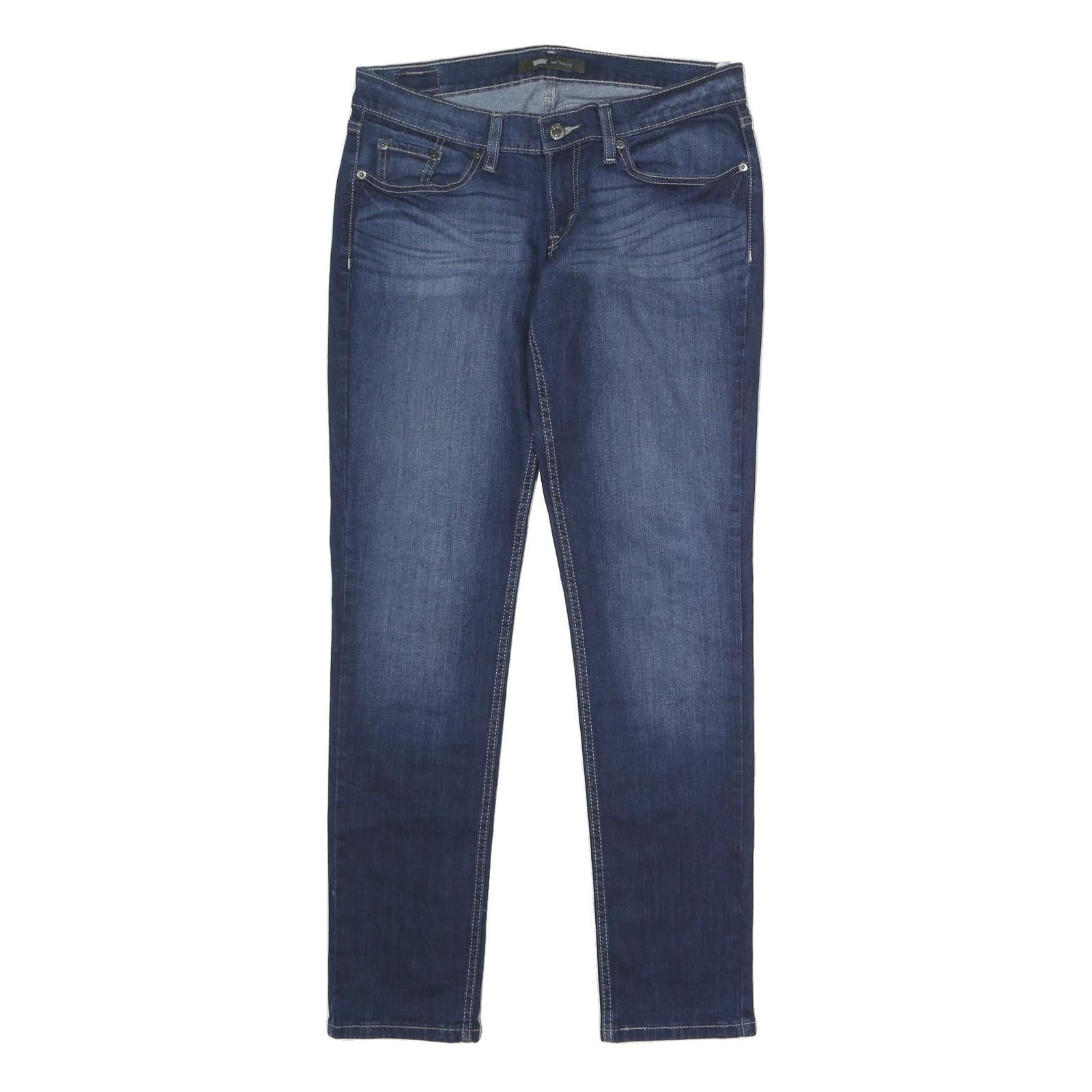 LEVI'S 524 Skinny Womens Jeans Blue Relaxed Skinny Denim Medium W32 L32 Stretch Refurbished - N/A refurbished available on Cerqular