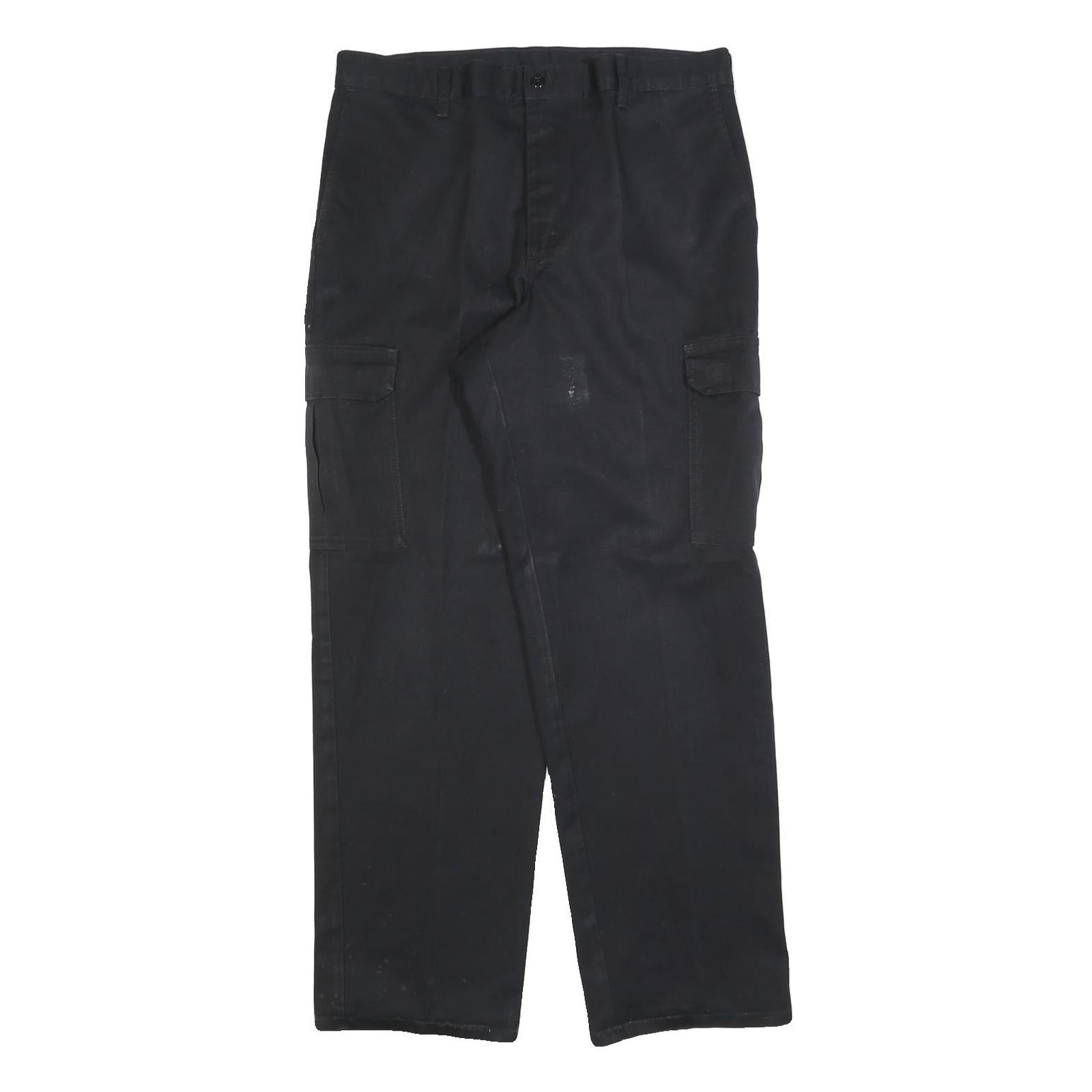 Buy DICKIES Mens Cotton Blend Black Workwear Regular Cargo Trousers W34 L32 Refurbished - $37.69 DICKIES Mens Cotton Blend Black Workwear Regular Cargo Trousers W34 L32 Refurbished - N/A refurbished available on Cerqular