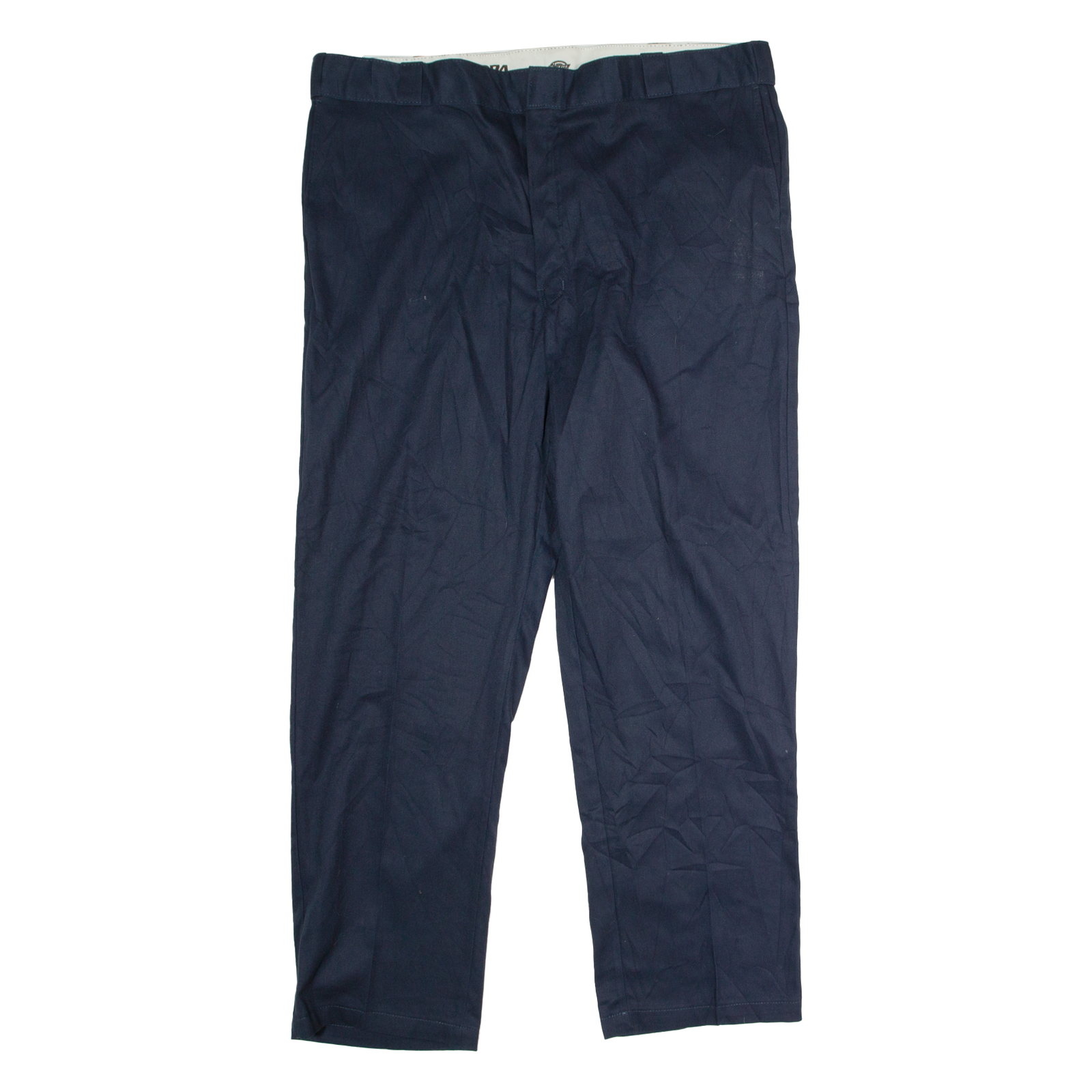 DICKIES 874 Flex Workwear Mens Twill Trousers Blue Classic Straight W44 L32 Refurbished - N/A refurbished available on Cerqular