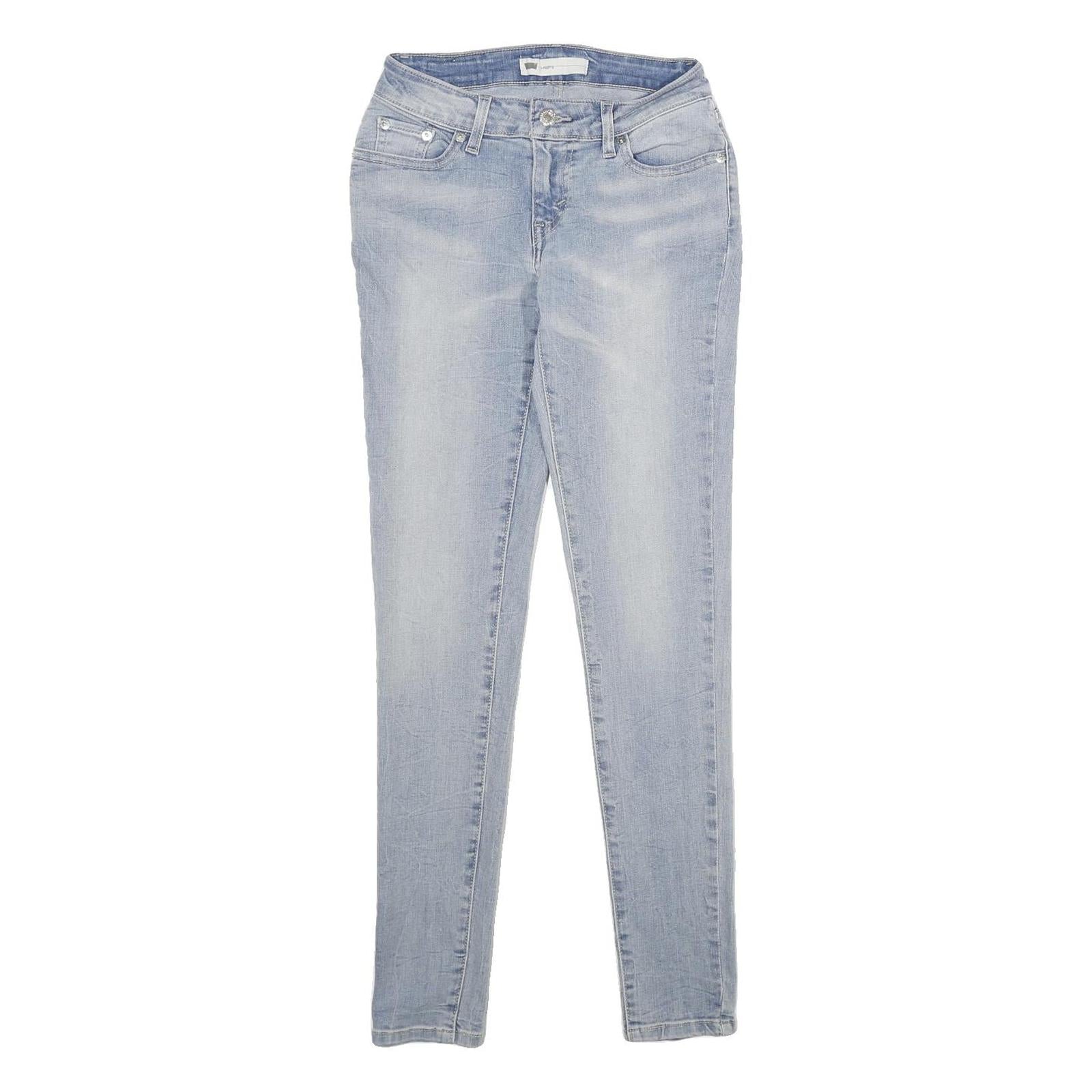 LEVI'S Legging Womens Jeans Blue Slim Skinny Denim Light W26 L30 Stylish Soft Refurbished - N/A refurbished available on Cerqular