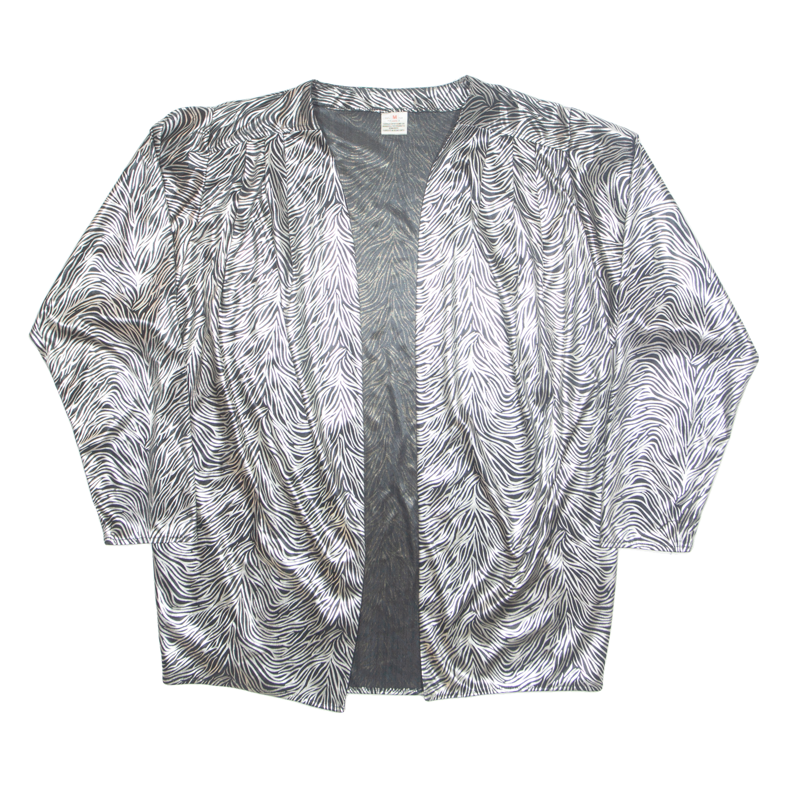 Buy Zebra Womens Kimono Blouse Silver Long Sleeve Animal Print M Refurbished - $16.89 Zebra Womens Kimono Blouse Silver Long Sleeve Animal Print M Refurbished - N/A refurbished available on Cerqular