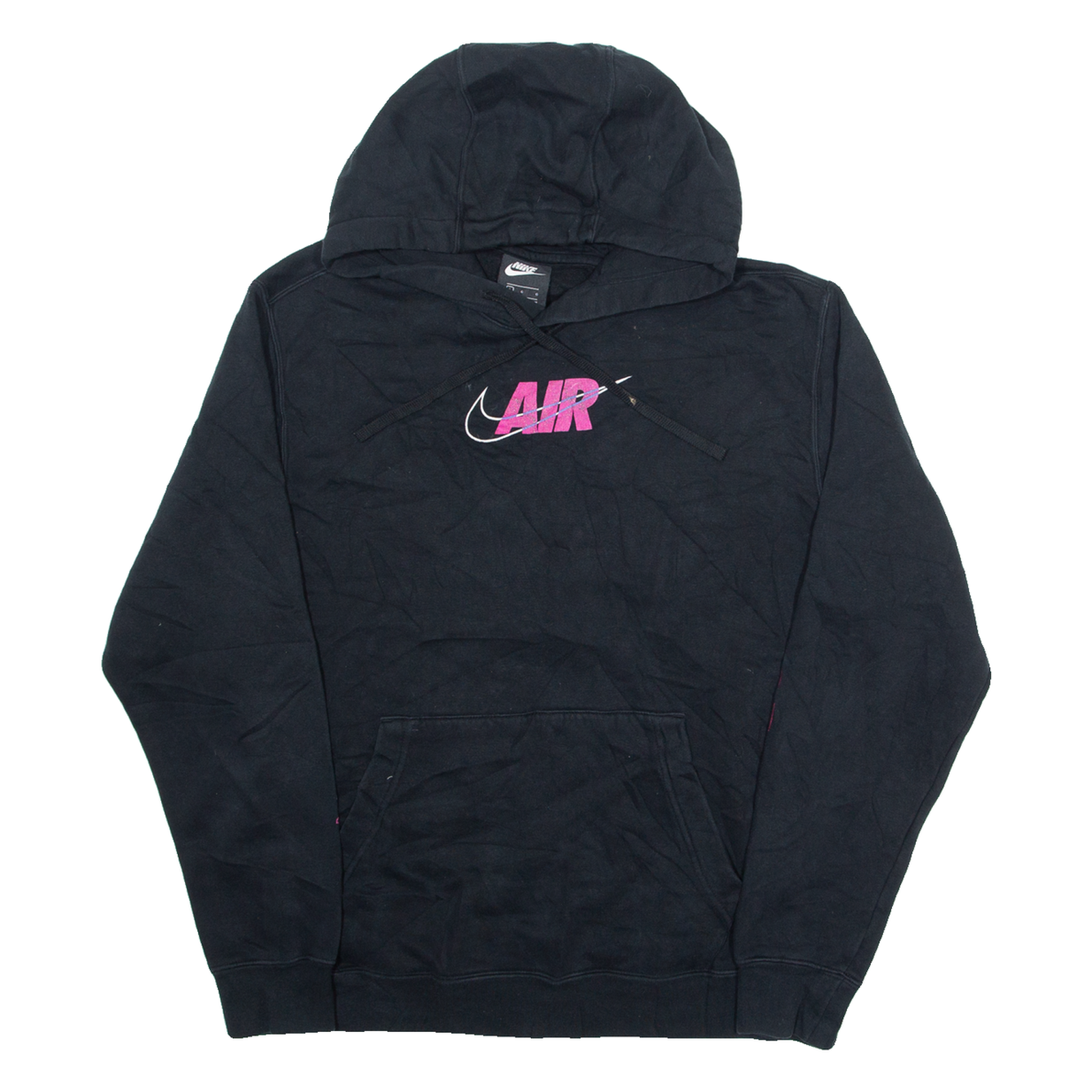 NIKE AIR Womens Black Hoodie L Refurbished - N/A refurbished available on Cerqular
