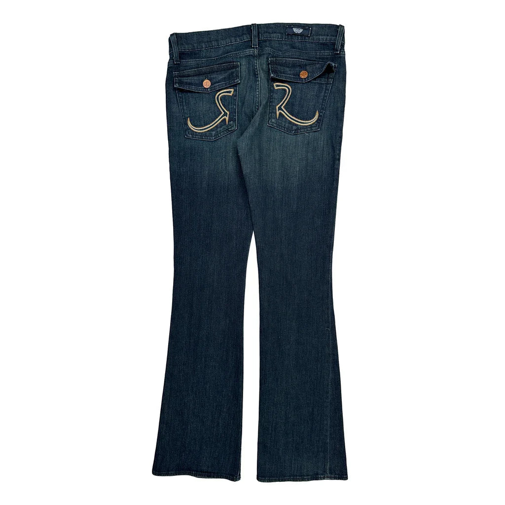 Buy Rock Republic Boot Cut Jeans - 34W UK 12 Dark Wash Cotton Blend Refurbished - $84.41 Rock Republic Boot Cut Jeans - 34W UK 12 Dark Wash Cotton Blend Refurbished - Thrifted (note: this is a term often used to describe second- refurbished available on Cerqular