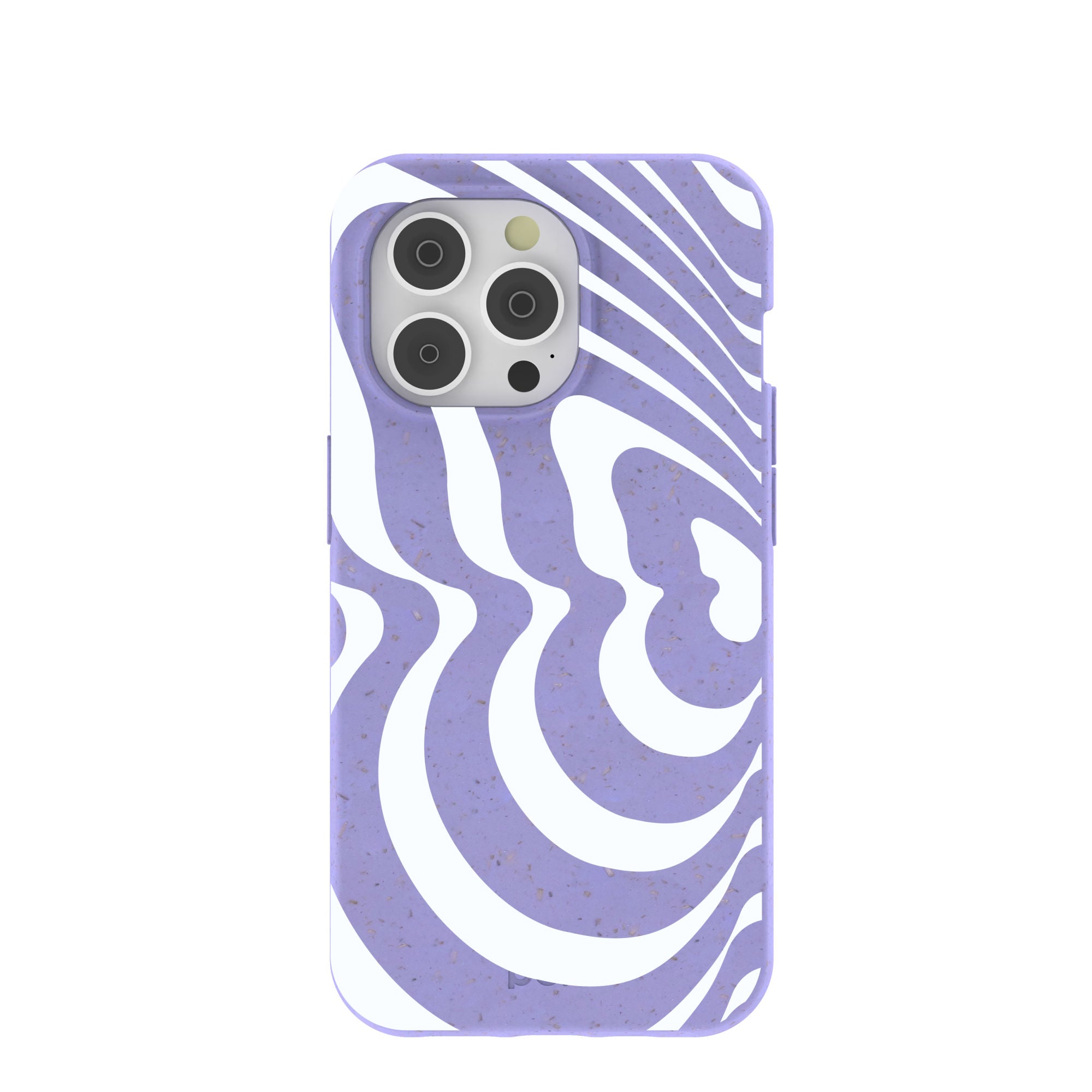 Lavender Flutter Left iPhone 14 Pro Case Refurbished - Pela Case refurbished available on Cerqular