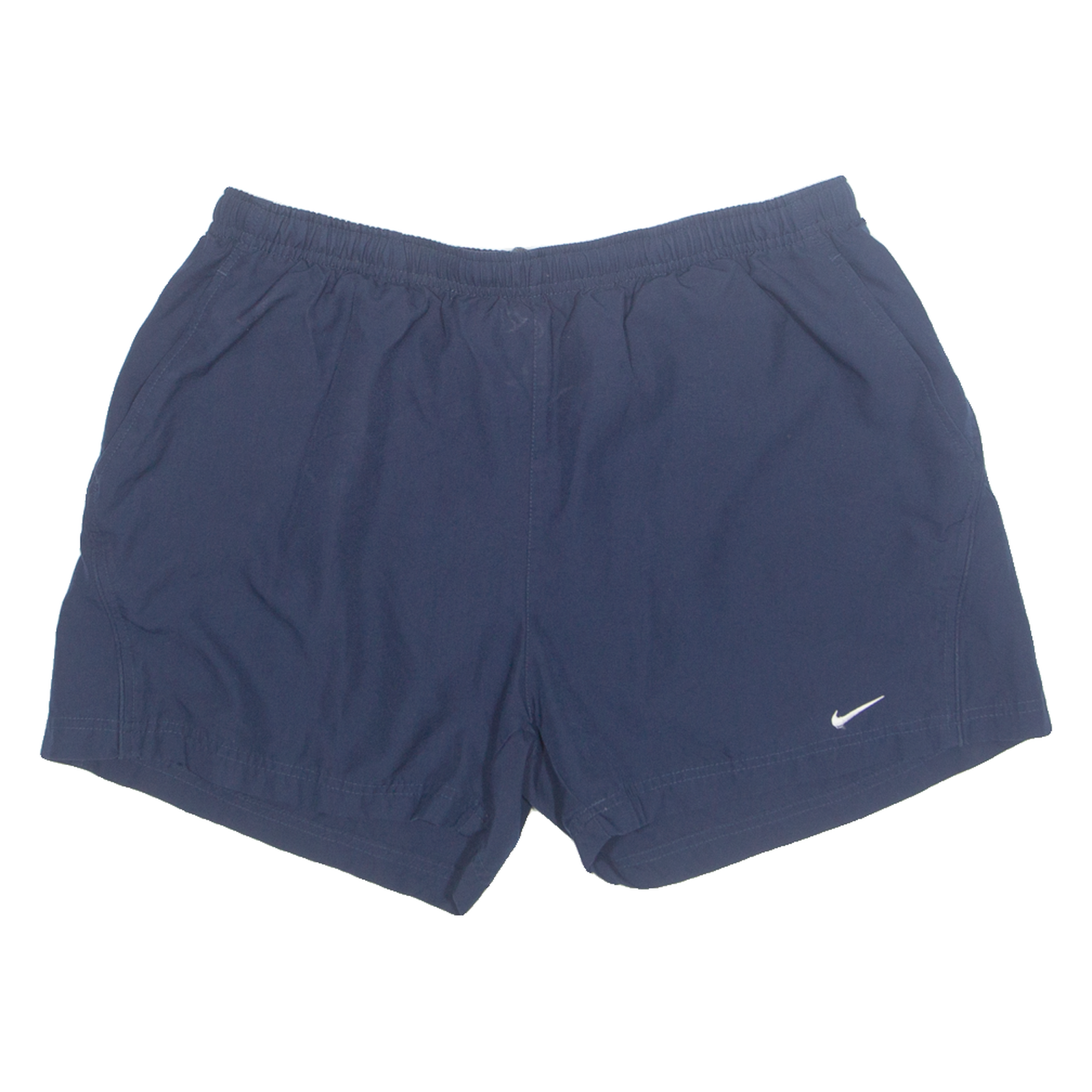 NIKE Mesh Lined Mens Swimming Shorts Blue Relaxed L W31 Refurbished - N/A refurbished available on Cerqular