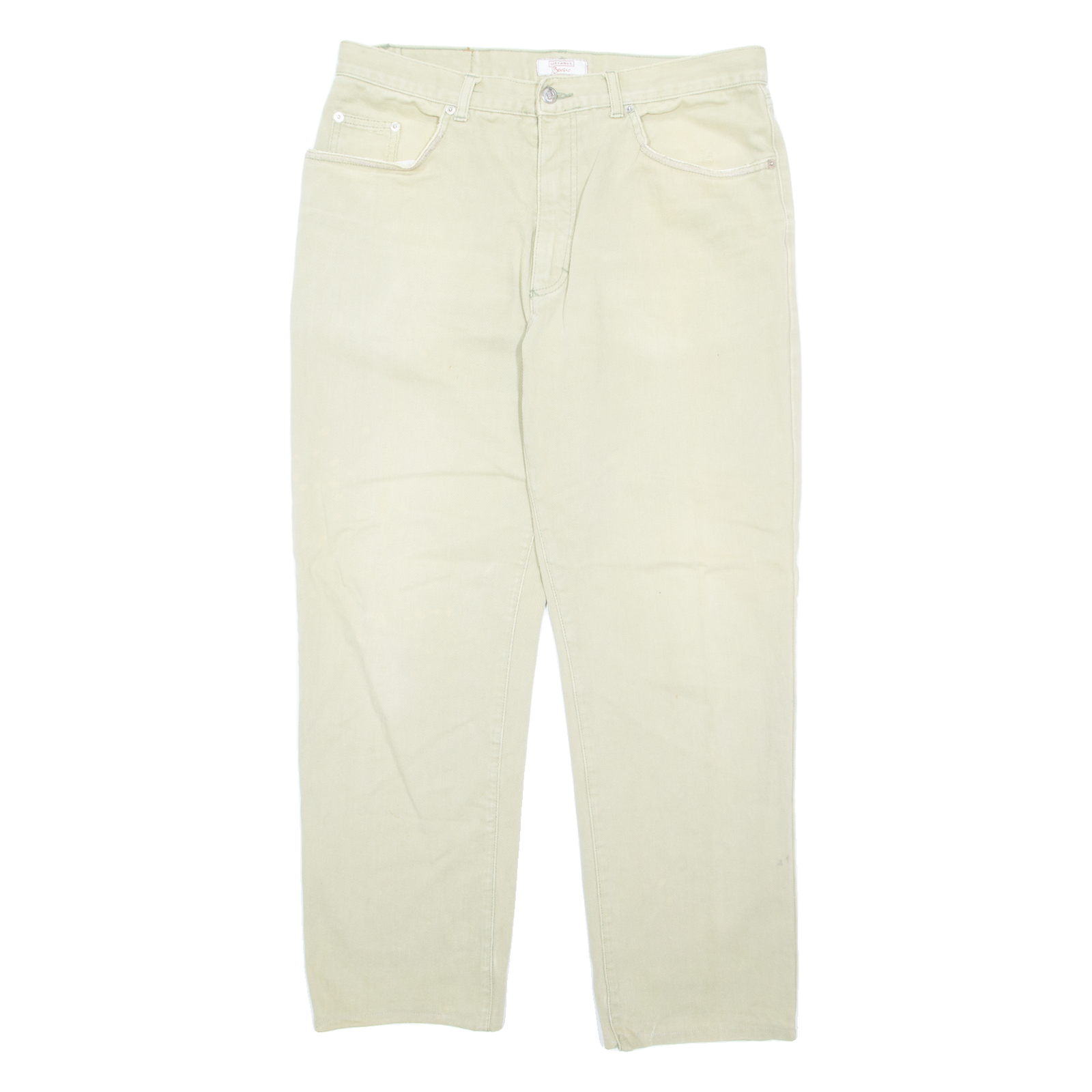 STEFANEL Mens Jeans Beige Regular Straight W32 L28 Refurbished - N/A refurbished available on Cerqular