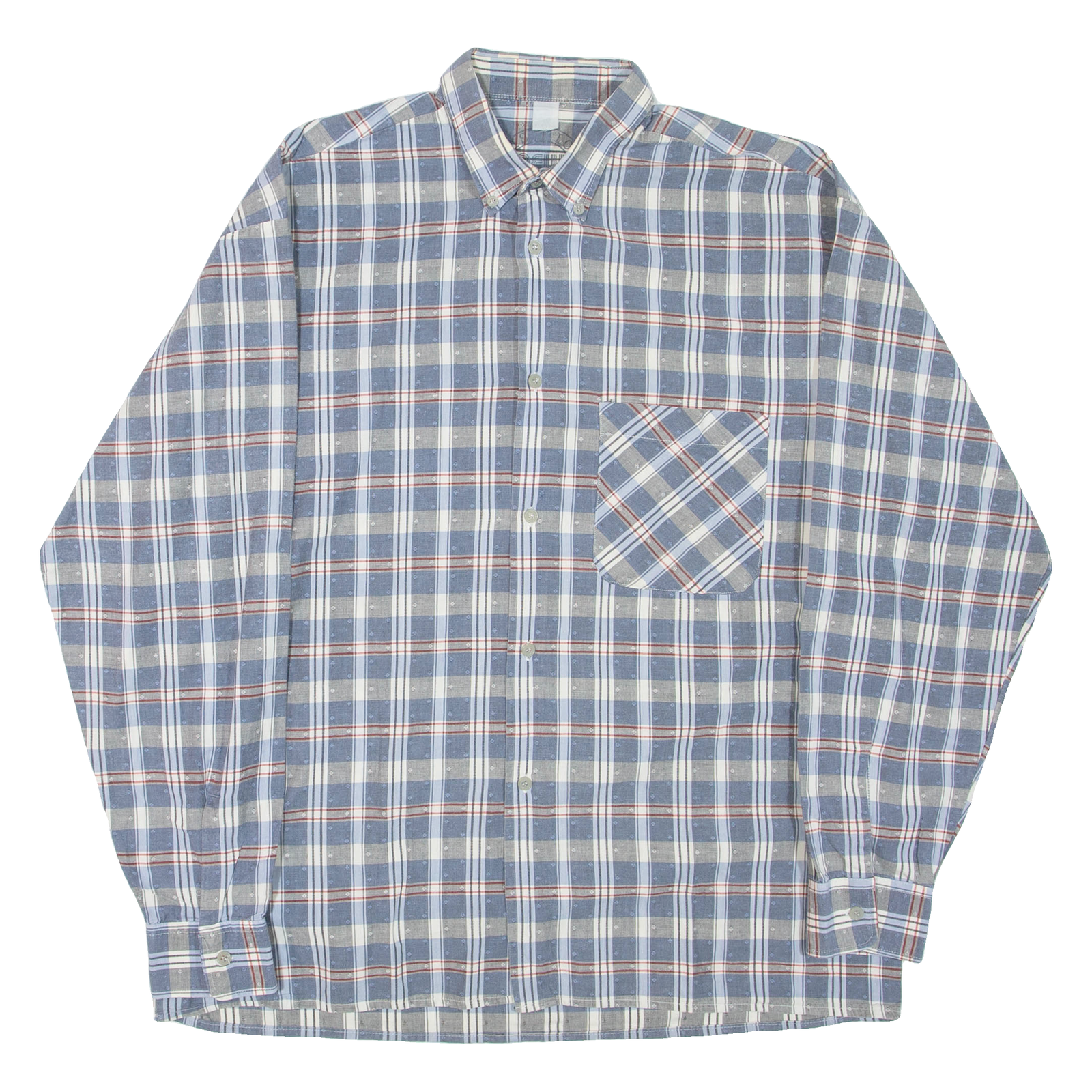 Buy NEW WAVE Mens Shirt Blue Check Long Sleeve L Refurbished - $18.19 NEW WAVE Mens Shirt Blue Check Long Sleeve L Refurbished - N/A refurbished available on Cerqular