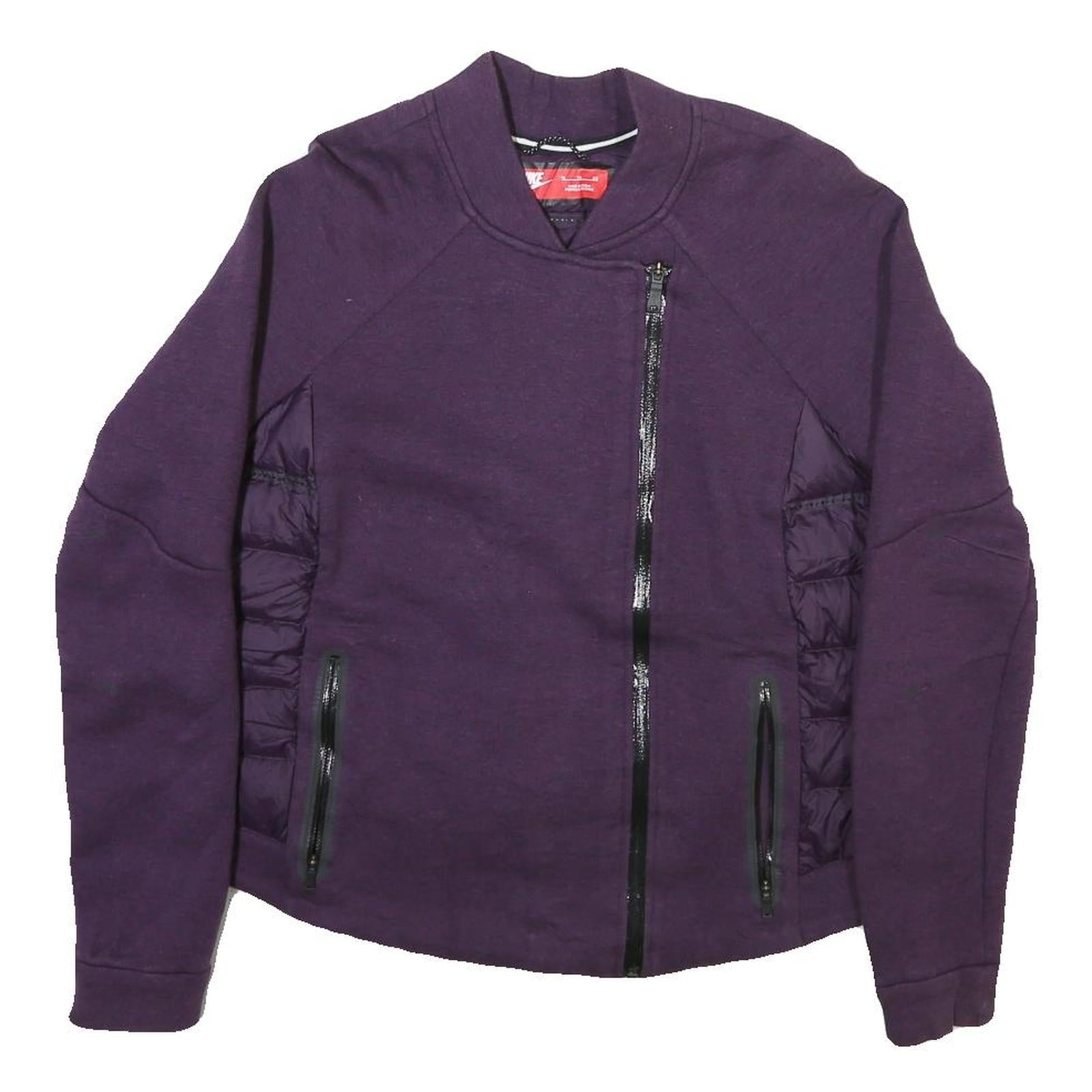 Buy NIKE Womens Purple Jacket XL Polyester Blend Zip Plain Casual Sportswear Refurbished - $49.39 NIKE Womens Purple Jacket XL Polyester Blend Zip Plain Casual Sportswear Refurbished - N/A refurbished available on Cerqular