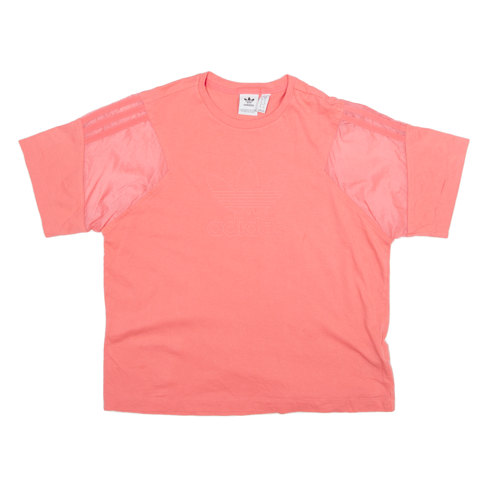 ADIDAS Womens T-Shirt Pink UK 10 Refurbished - N/A refurbished available on Cerqular