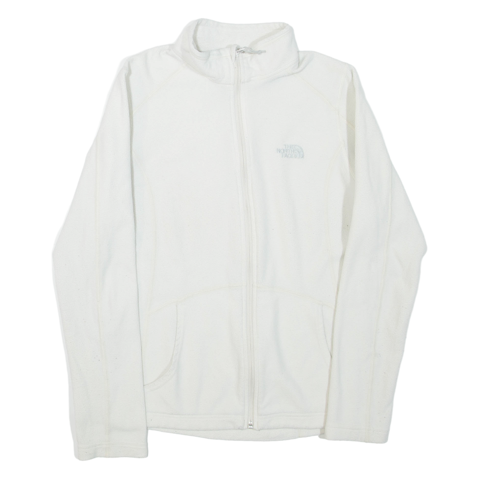 THE NORTH FACE Womens Fleece Jacket White M Refurbished - N/A refurbished available on Cerqular