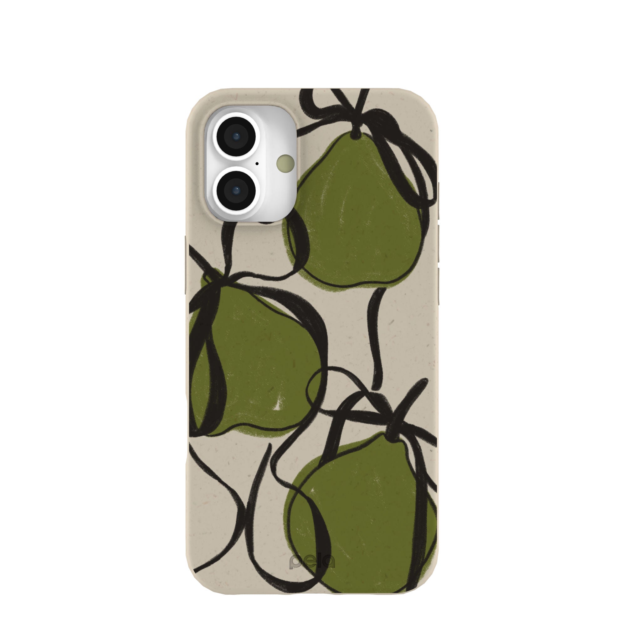 London Fog Sweet Pears iPhone 16 Plus Case Refurbished - Pela Case refurbished available on Cerqular