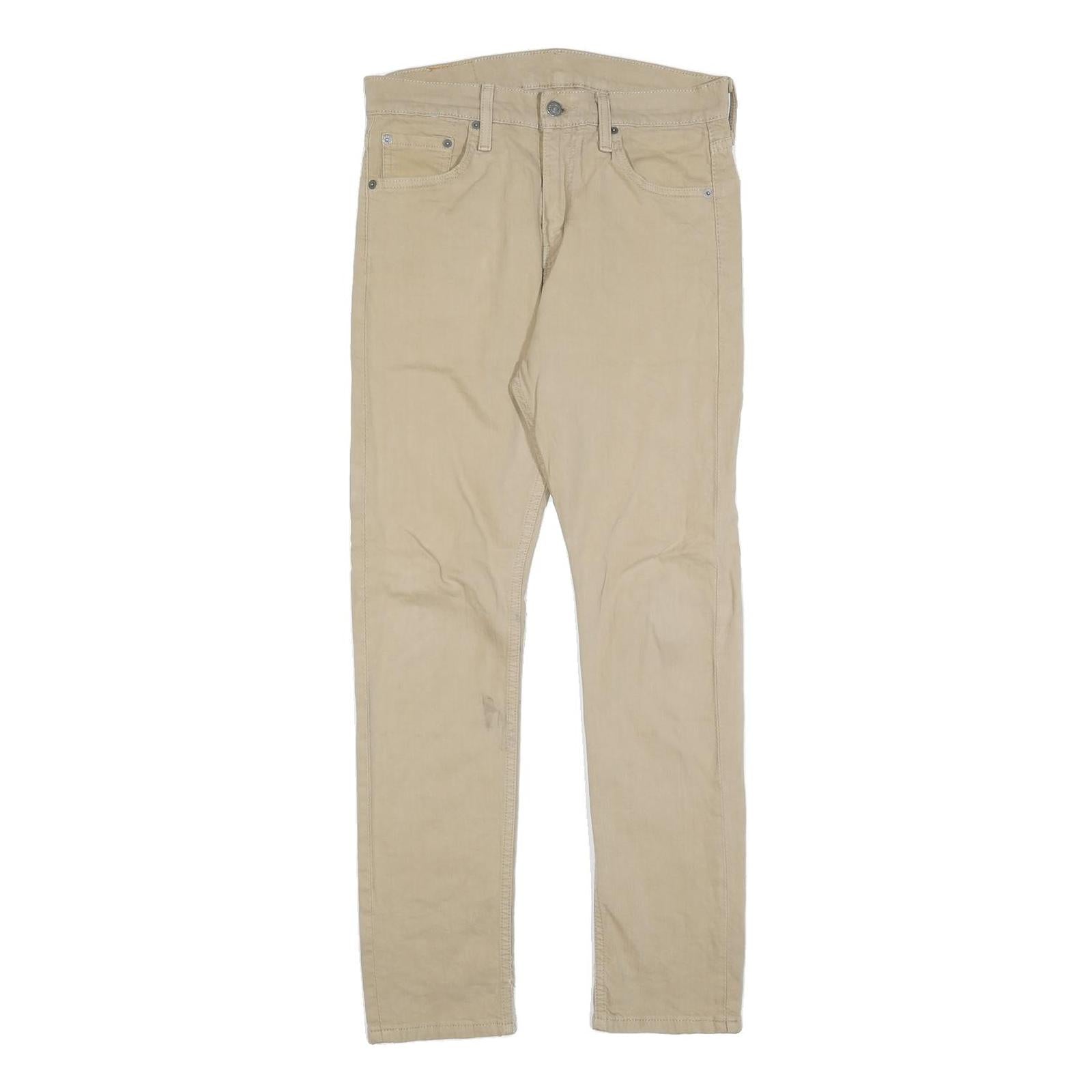 Buy LEVI'S 510 Mens Slim Beige Denim Cotton Blend Jeans W30 L30 Zip Closure Refurbished - $44.19 LEVI'S 510 Mens Slim Beige Denim Cotton Blend Jeans W30 L30 Zip Closure Refurbished - N/A refurbished available on Cerqular