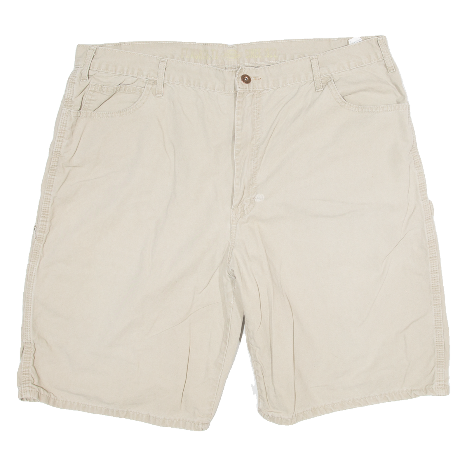 DICKIES Mens Cargo Shorts Beige Relaxed 2XL W40 Refurbished - N/A refurbished available on Cerqular