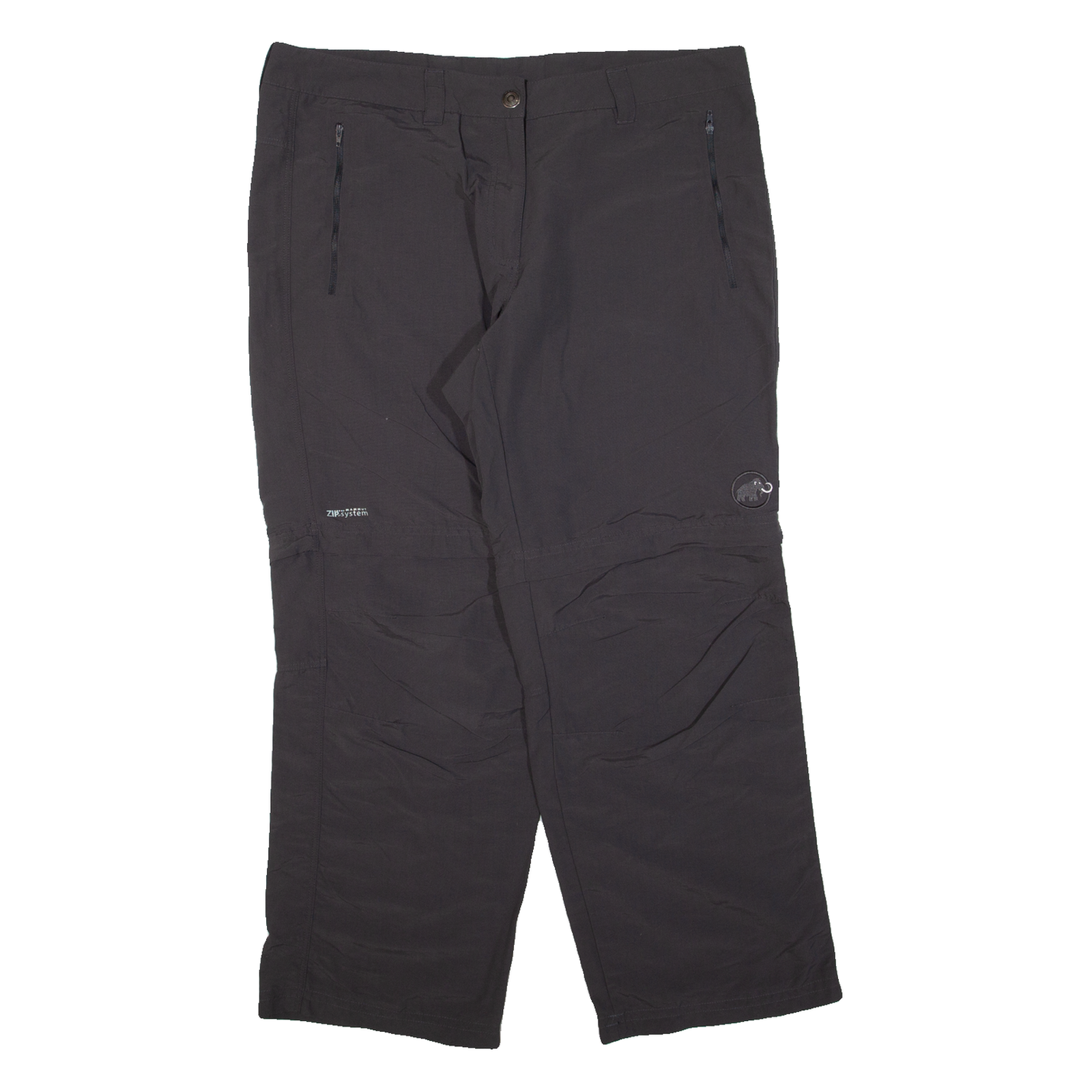 MAMMUT Outdoor Womens Trousers Grey Regular Straight W36 L27 Refurbished - N/A refurbished available on Cerqular