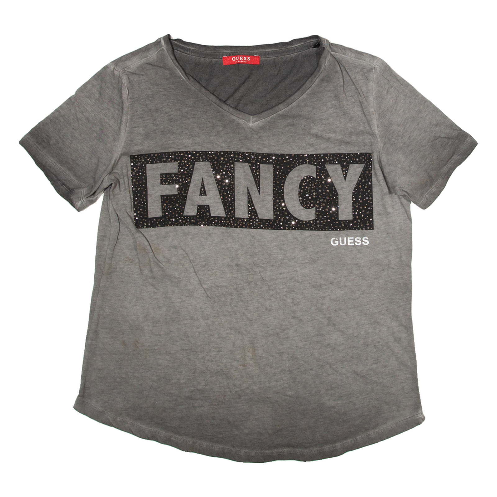 Buy GUESS Womens T-Shirt Grey XS Refurbished - $15.59 GUESS Womens T-Shirt Grey XS Refurbished - N/A refurbished available on Cerqular
