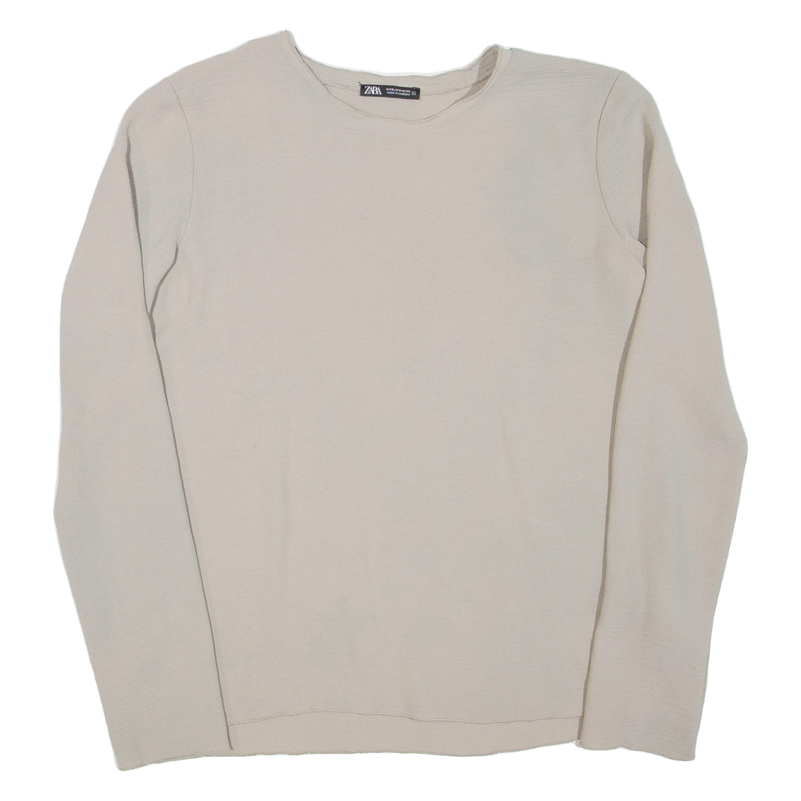 Buy ZARA Womens Top Beige Long Sleeve S Refurbished - $16.89 ZARA Womens Top Beige Long Sleeve S Refurbished - N/A refurbished available on Cerqular