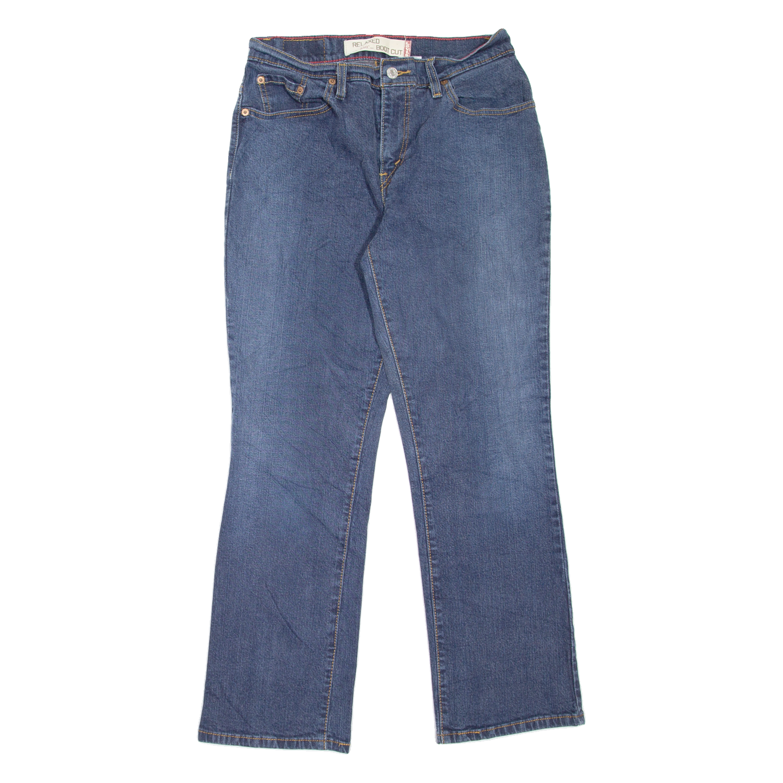 LEVI'S 550 Womens Jeans Blue Relaxed Bootcut Stone Wash W28 L28 Refurbished - N/A refurbished available on Cerqular