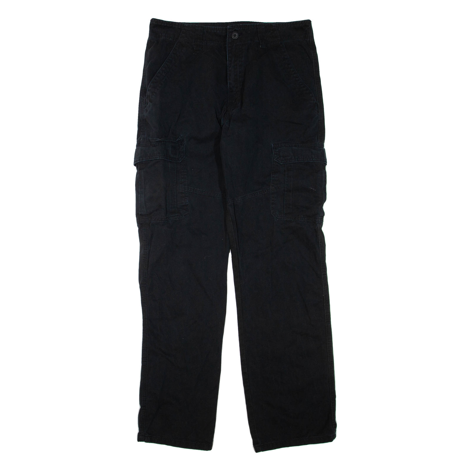WRANGLER Mens Trousers Black Regular Straight W32 L33 Refurbished - N/A refurbished available on Cerqular