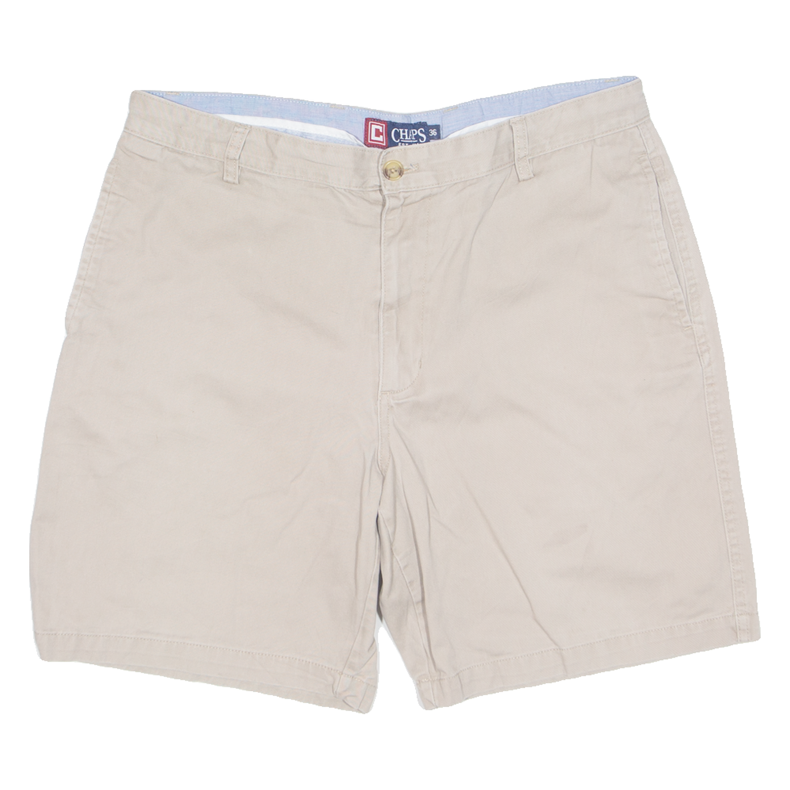 Buy CHAPS Mens Chino Shorts Beige L W35 Refurbished - $16.89 CHAPS Mens Chino Shorts Beige L W35 Refurbished - N/A refurbished available on Cerqular