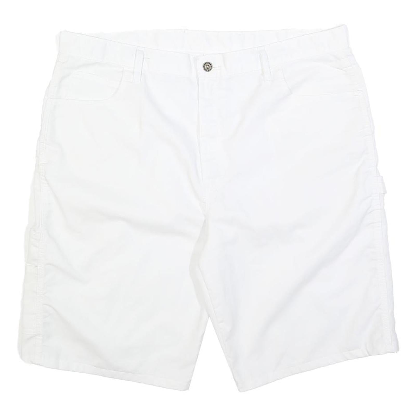 DICKIES Mens White Cotton Blend Casual Shorts XL W38 Workwear Utility Refurbished - N/A refurbished available on Cerqular