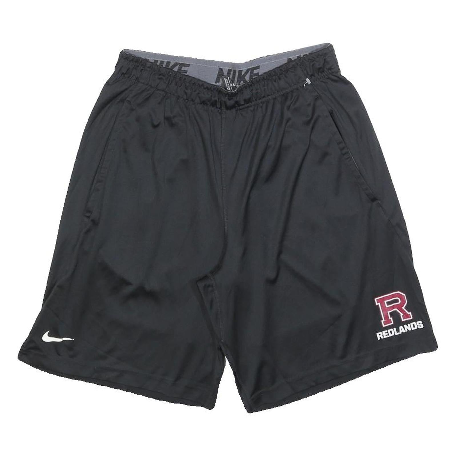 NIKE Mens Black Casual Sports Shorts Redlands Print Size M W28 Refurbished - N/A refurbished available on Cerqular