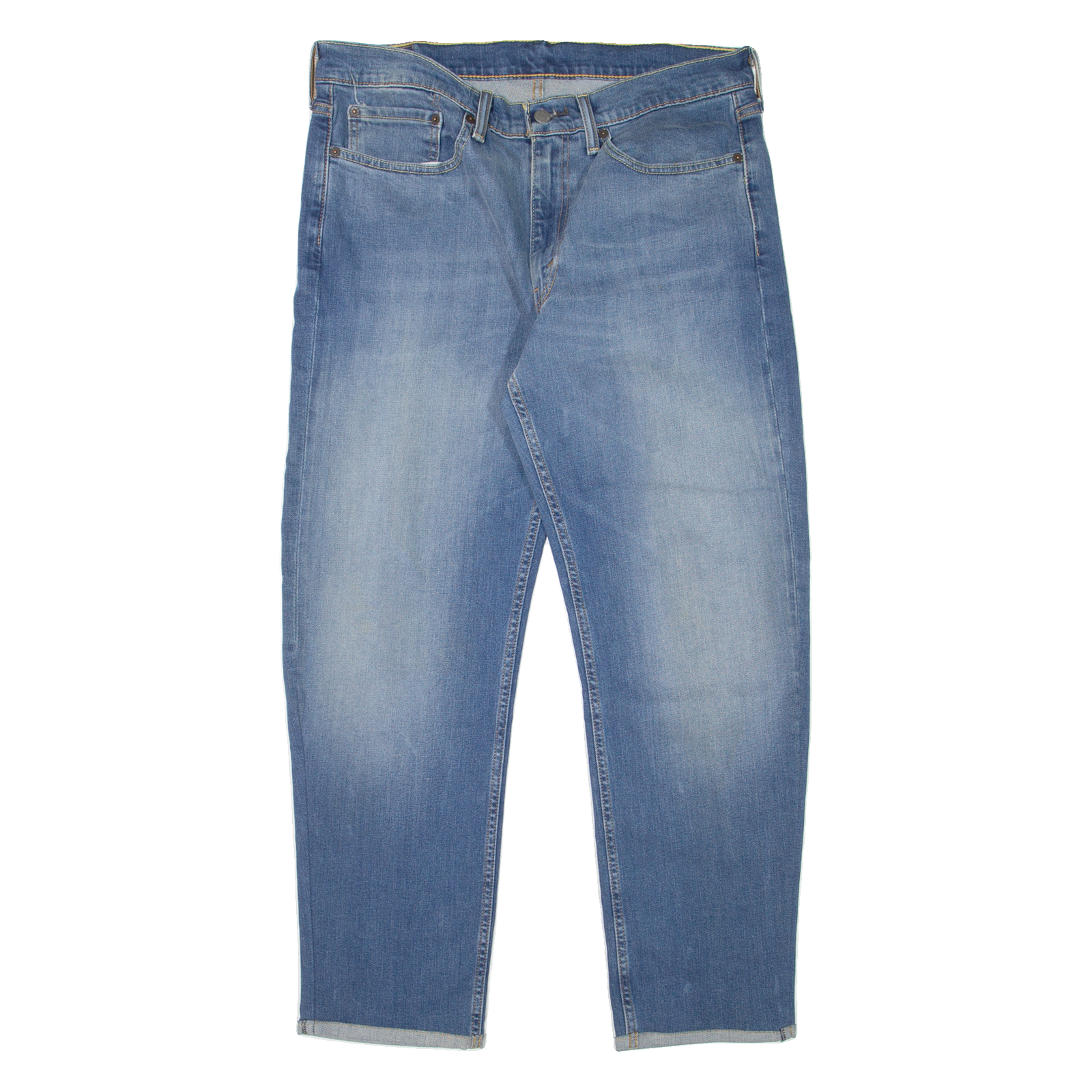 LEVI'S Altered Mens Jeans Blue Regular Tapered Stone Wash W34 L29 Refurbished - N/A refurbished available on Cerqular