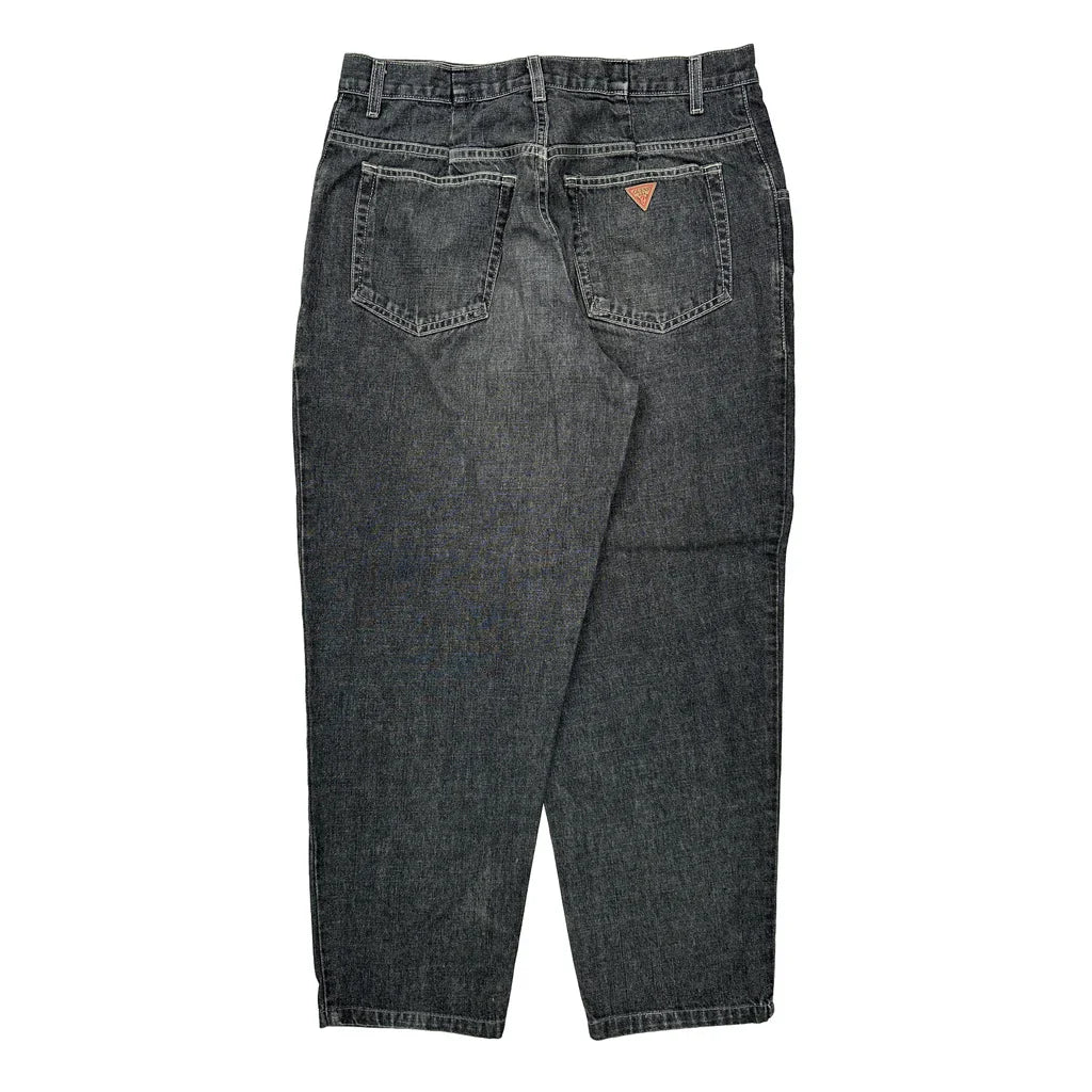 Guess Jeans - 34W 32L Grey Cotton Refurbished - Thrifted (note: this is a term often used to describe second- refurbished available on Cerqular