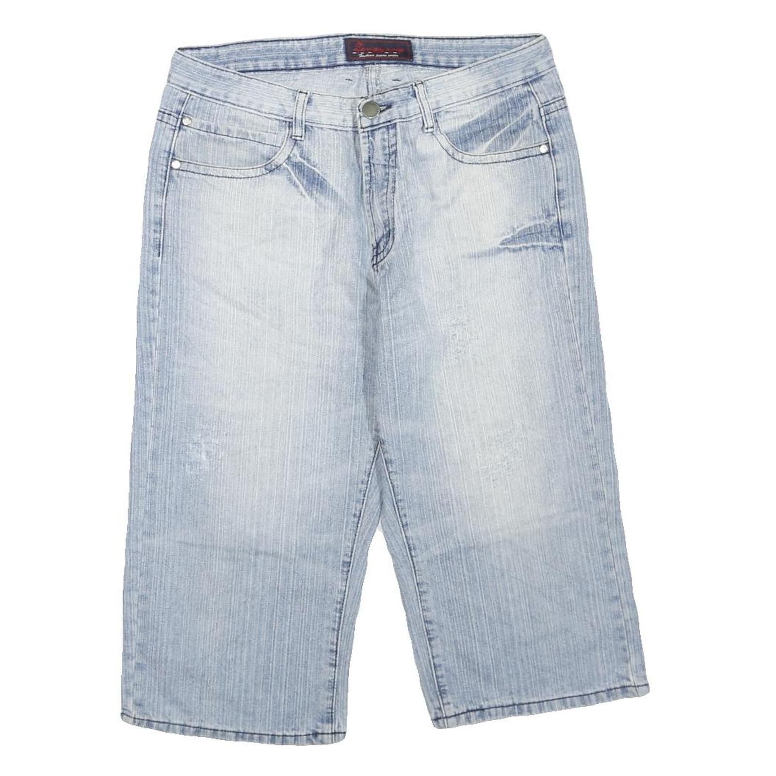 Buy Mens Light Blue Denim Cotton Blend Casual Shorts M W32 Comfortable Fit Refurbished - $18.19 Mens Light Blue Denim Cotton Blend Casual Shorts M W32 Comfortable Fit Refurbished - N/A refurbished available on Cerqular