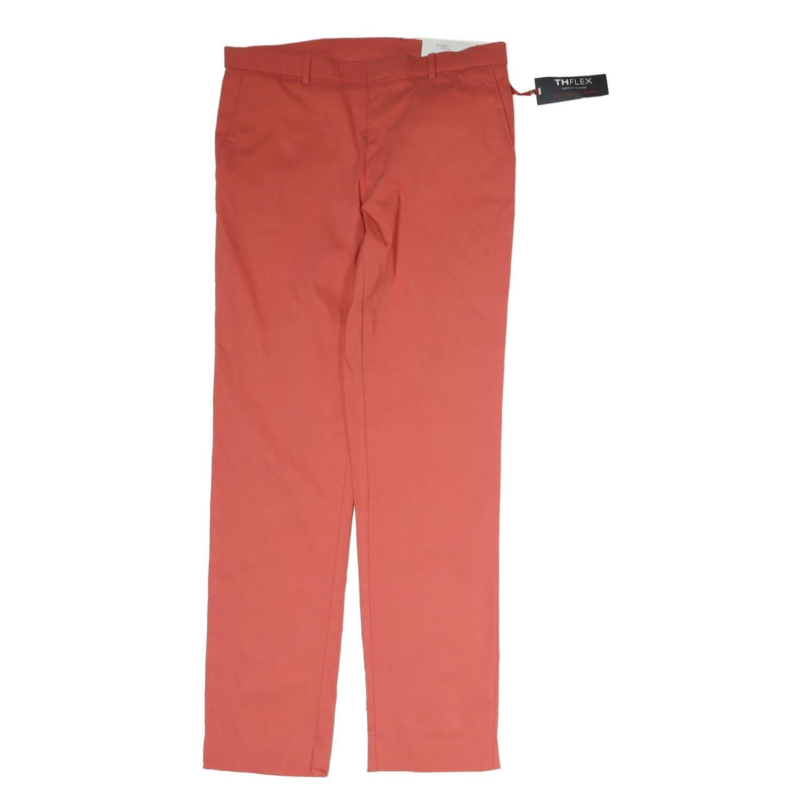 Buy TOMMY HILFIGER Womens Cotton Red Regular Straight Trousers W34 L30 Classic Fit Refurbished - $45.49 TOMMY HILFIGER Womens Cotton Red Regular Straight Trousers W34 L30 Classic Fit Refurbished - N/A refurbished available on Cerqular